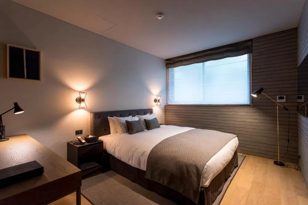 Bed in HOTEL CANATA KYOTO