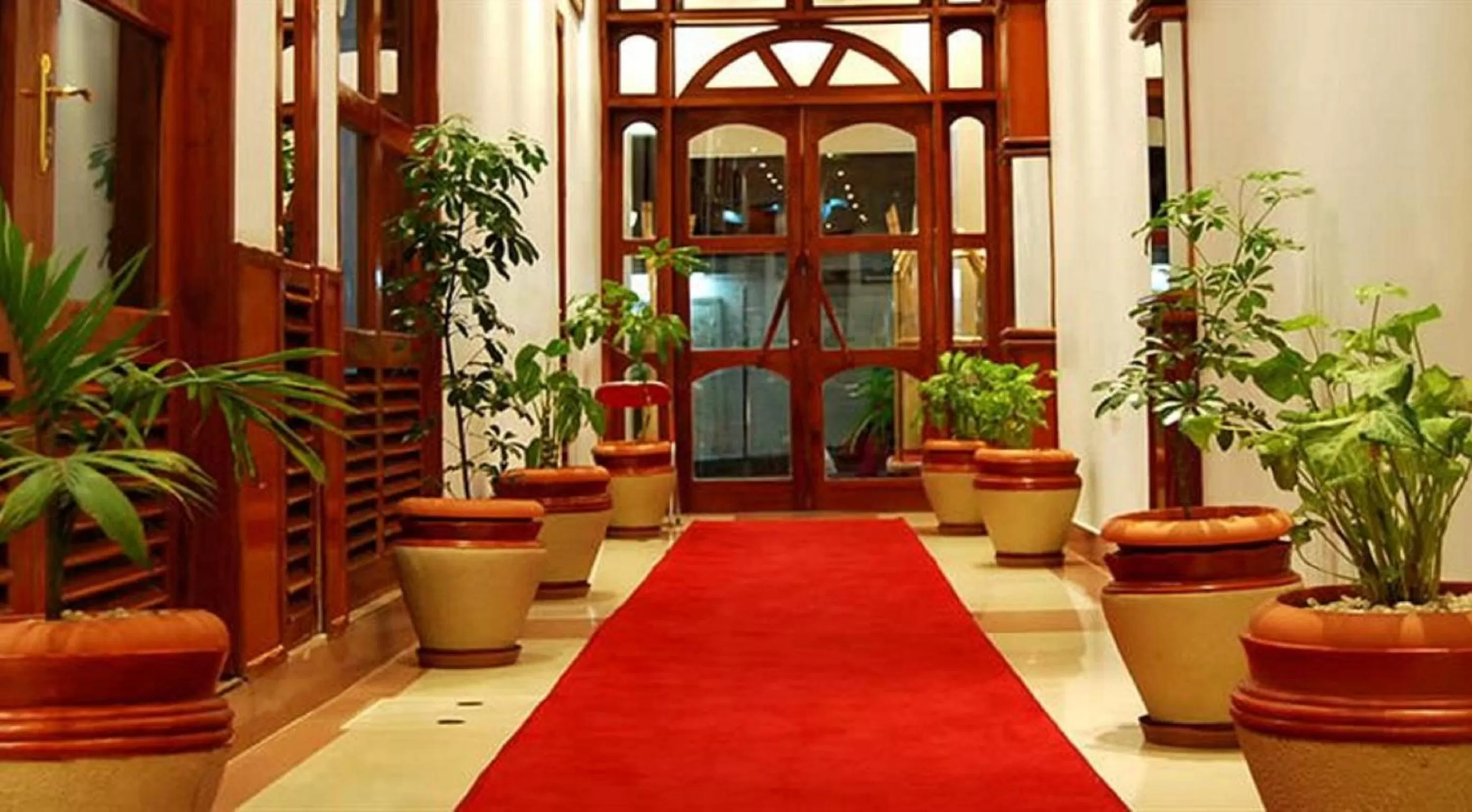 Facade/entrance in Natron Palace Hotel