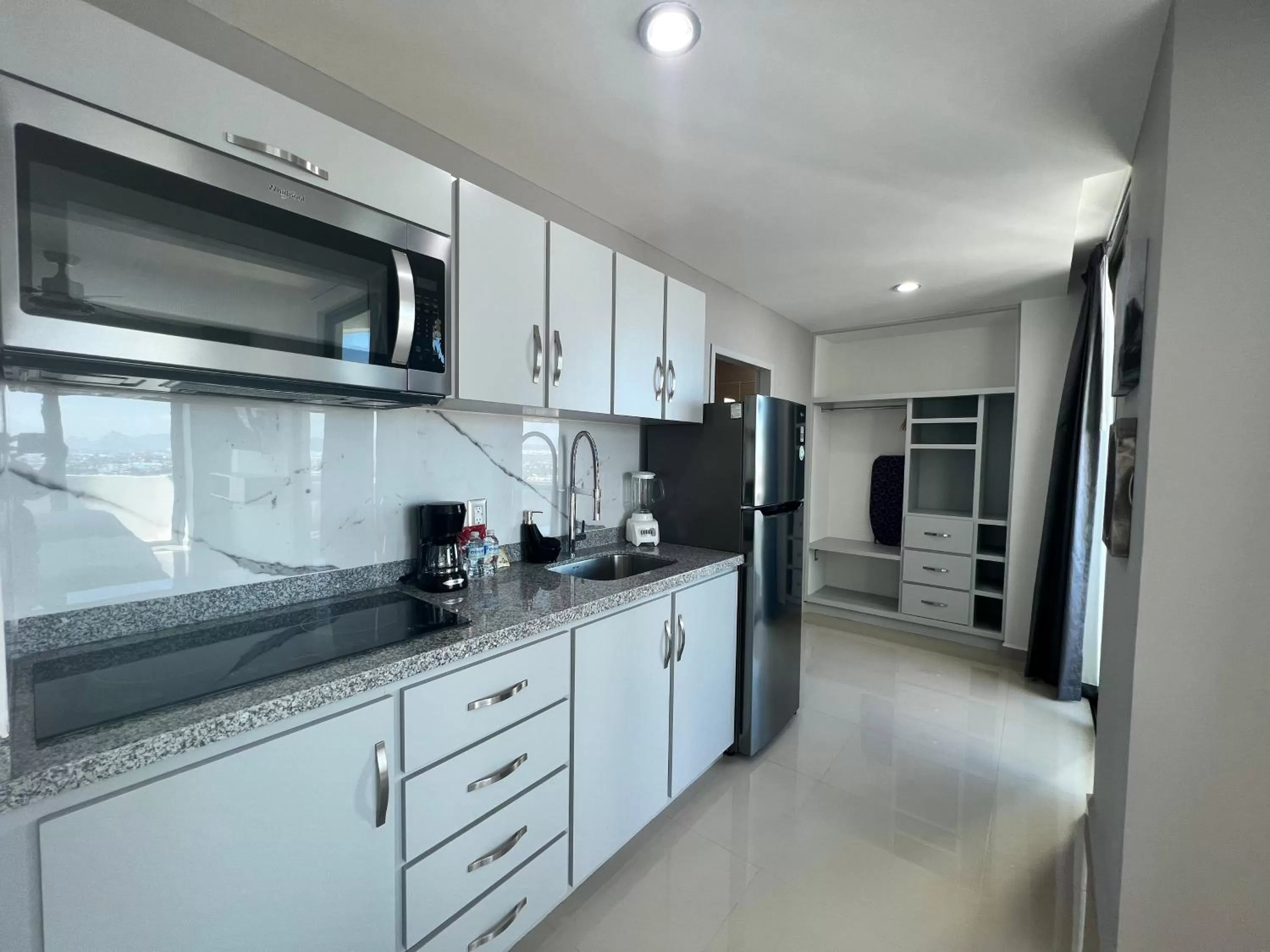 Kitchen or kitchenette in Hotel Tramonto Mazatlan