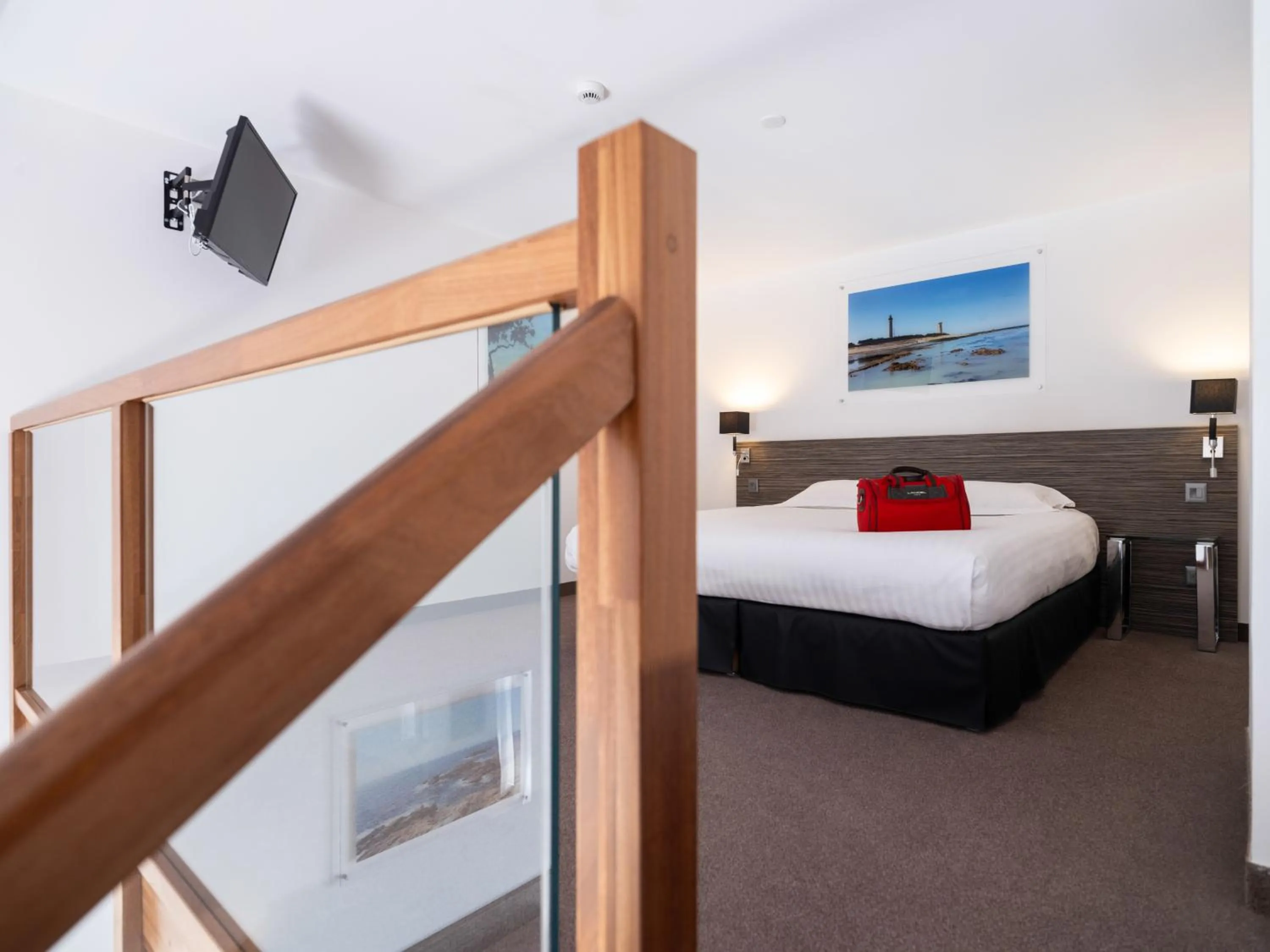 Bedroom, Bed in Golden Tulip La Baule Hotel and Residence