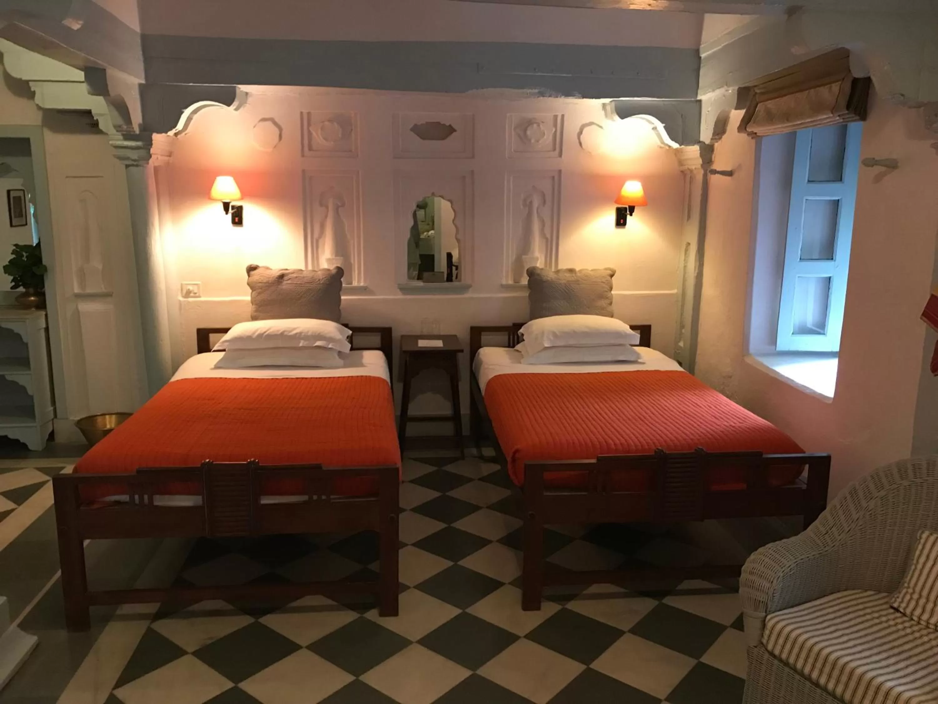 Double or Twin Room - single occupancy - Disability Access in Ahilya Fort
