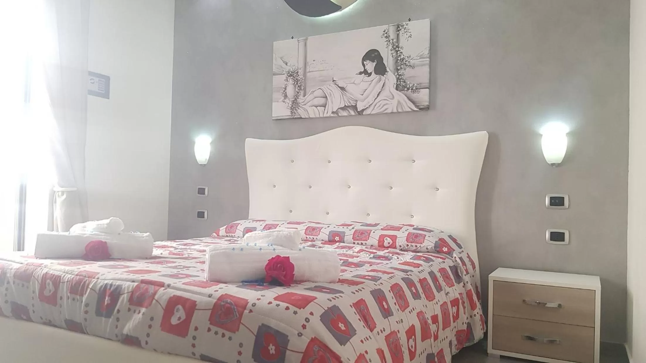 Bed in B&B Donn'anna