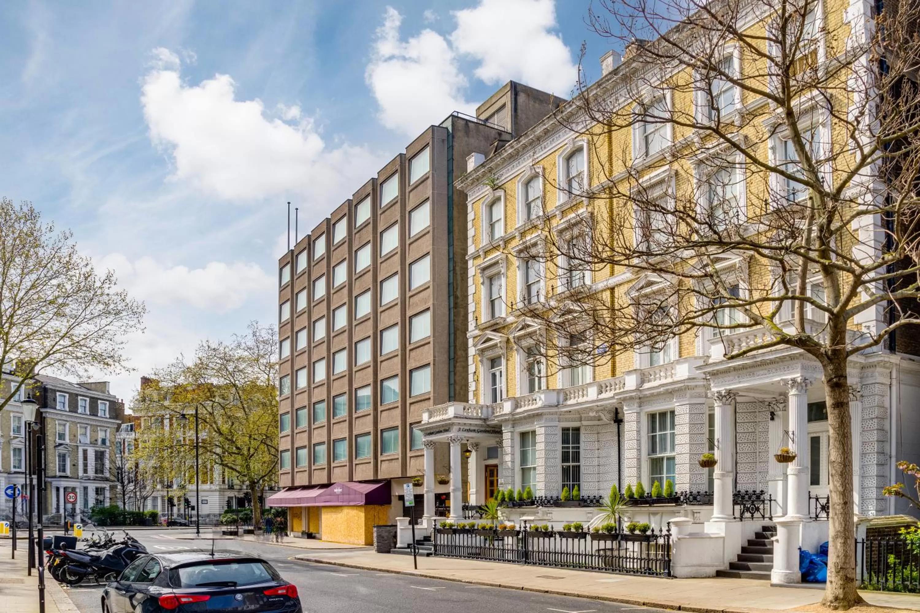 Property building in 1 Lexham Gardens Hotel