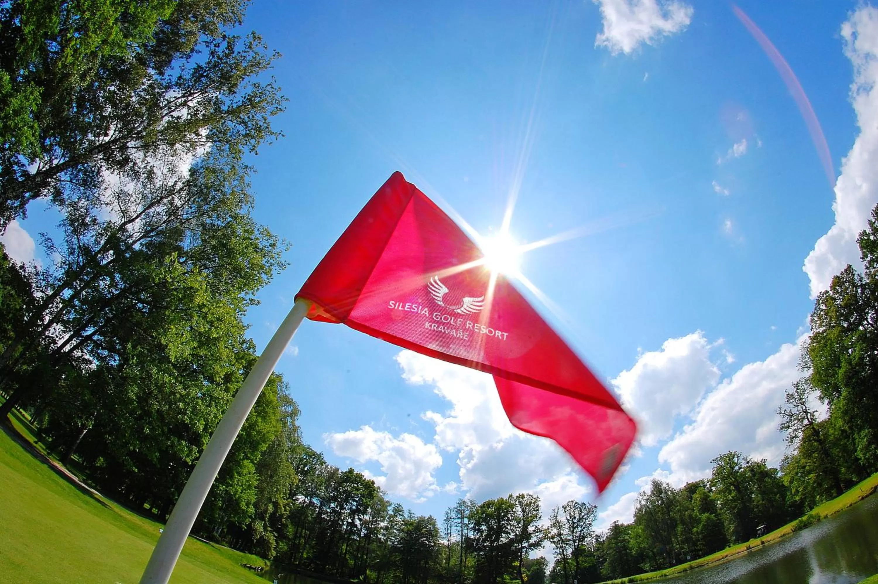 Golfcourse in Silesia Golf Resort Kravaře