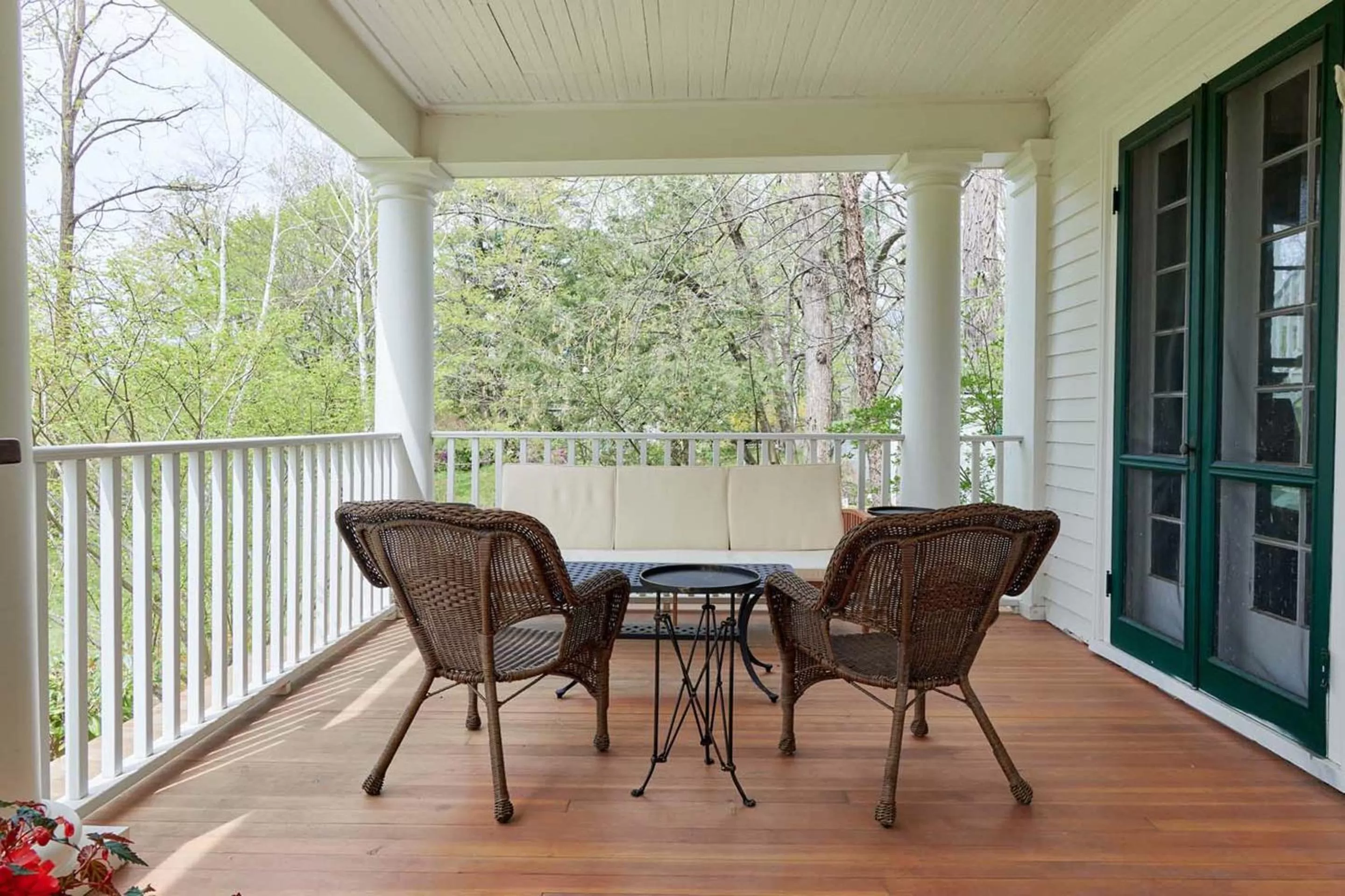 Seating area in The Dewey by The Lenox Collection