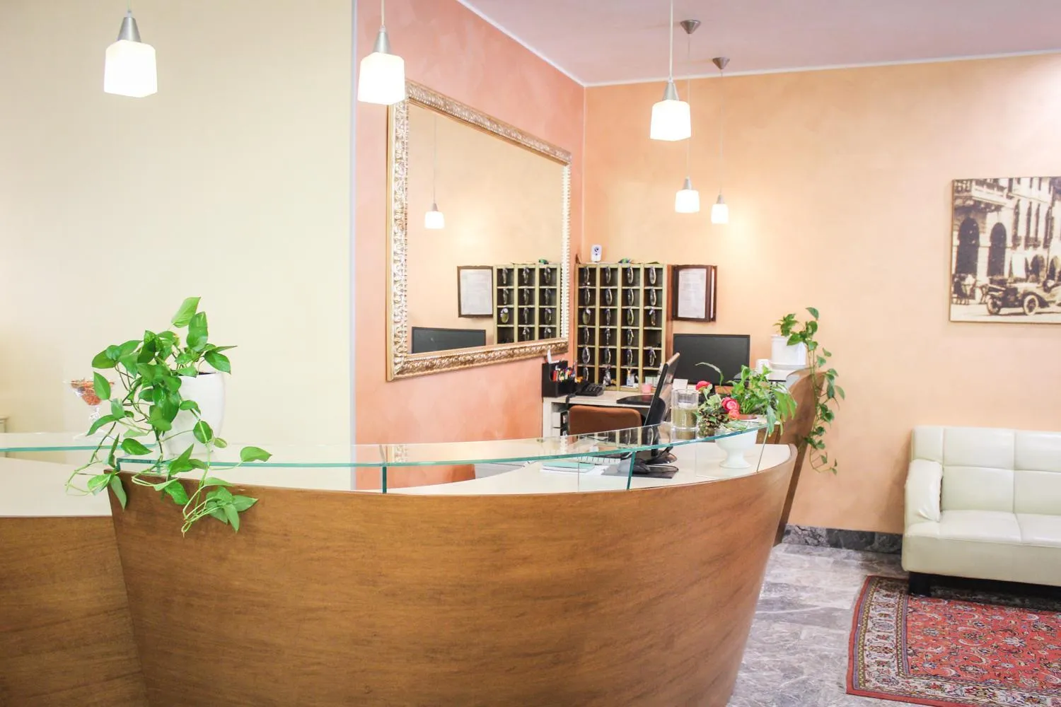 Lobby or reception in Hotel Centrale