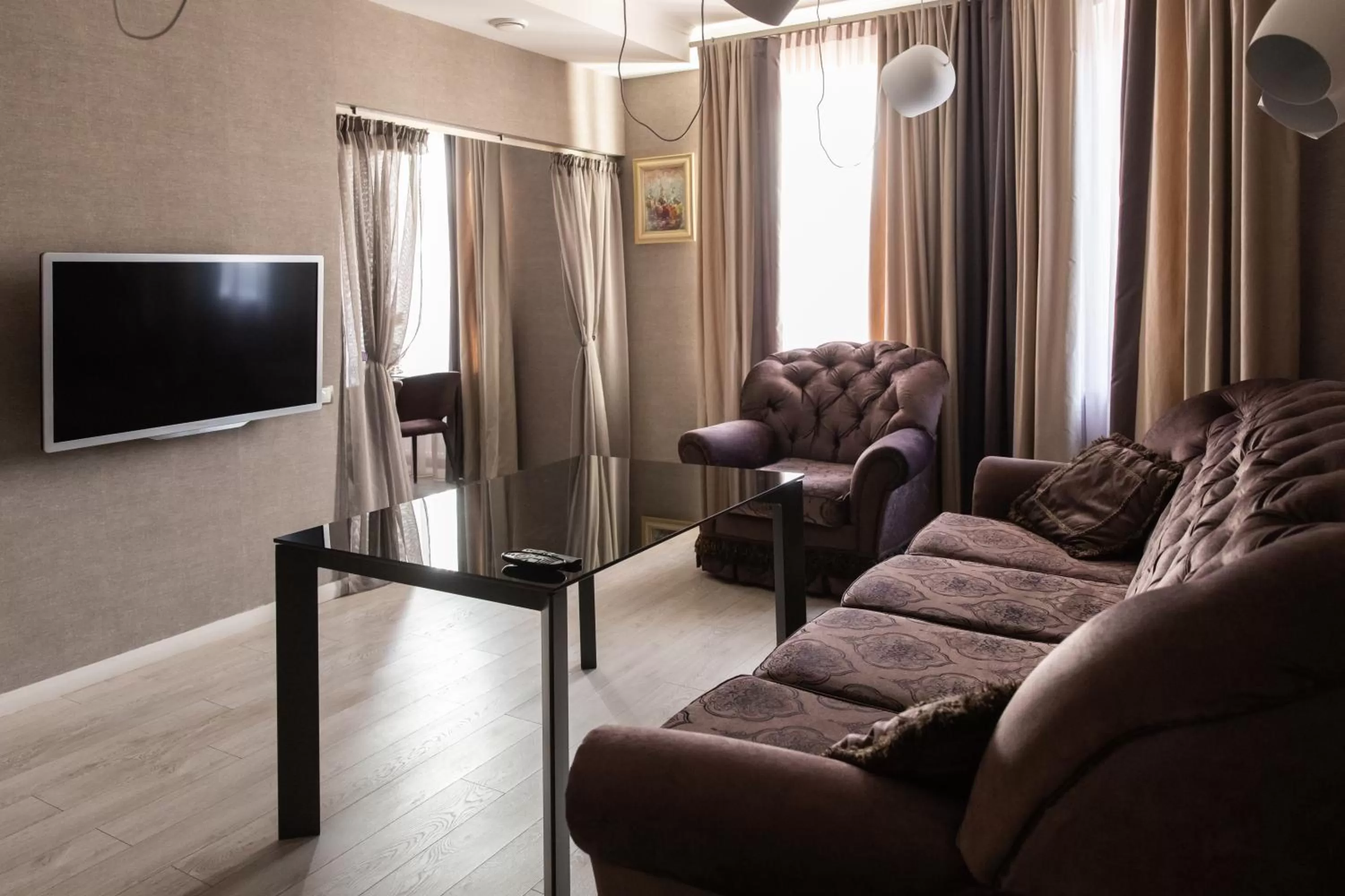 Living room, Seating Area in Hotel "Mandarin Clubhouse"