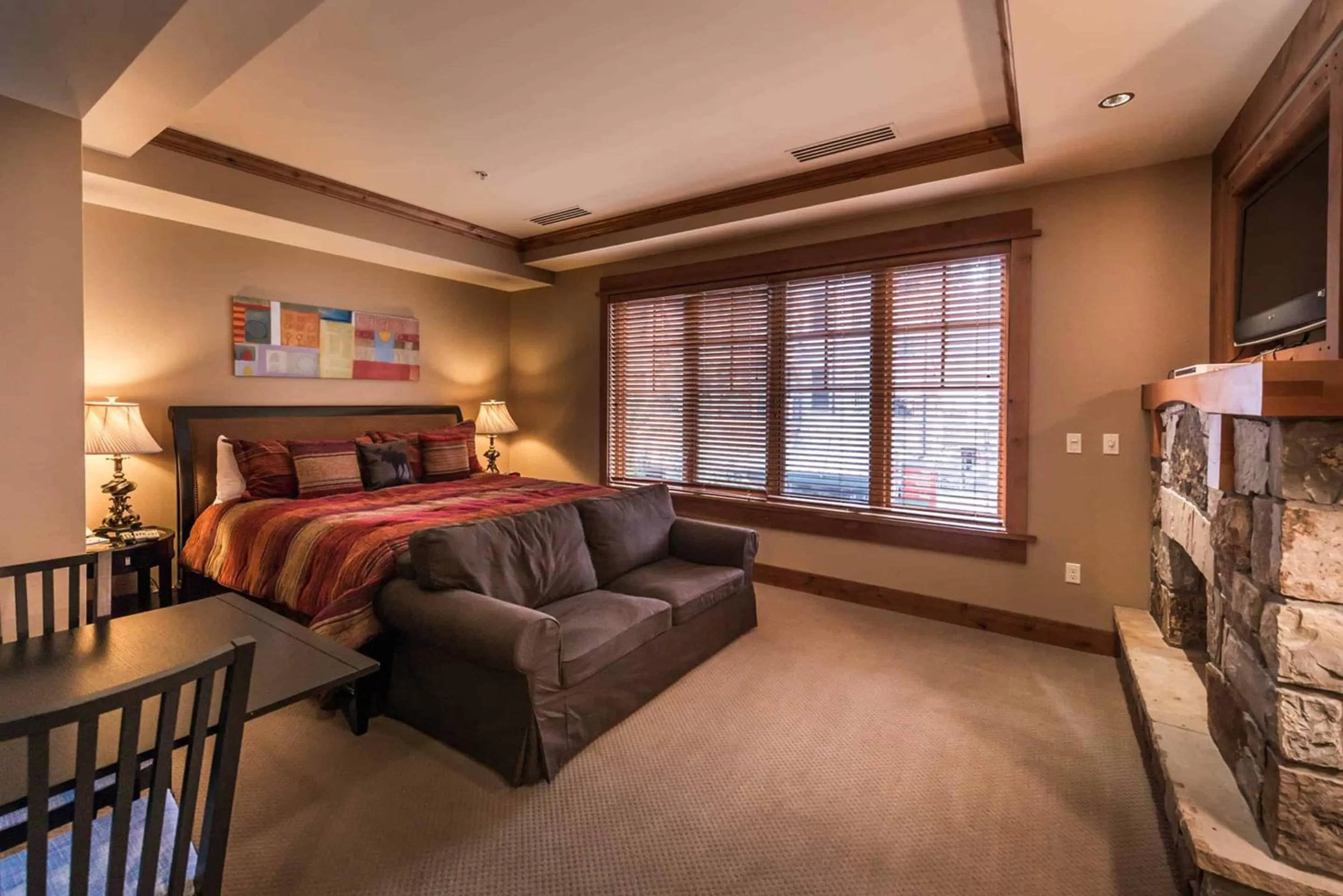 Seating Area in East West Hospitality at Tahoe