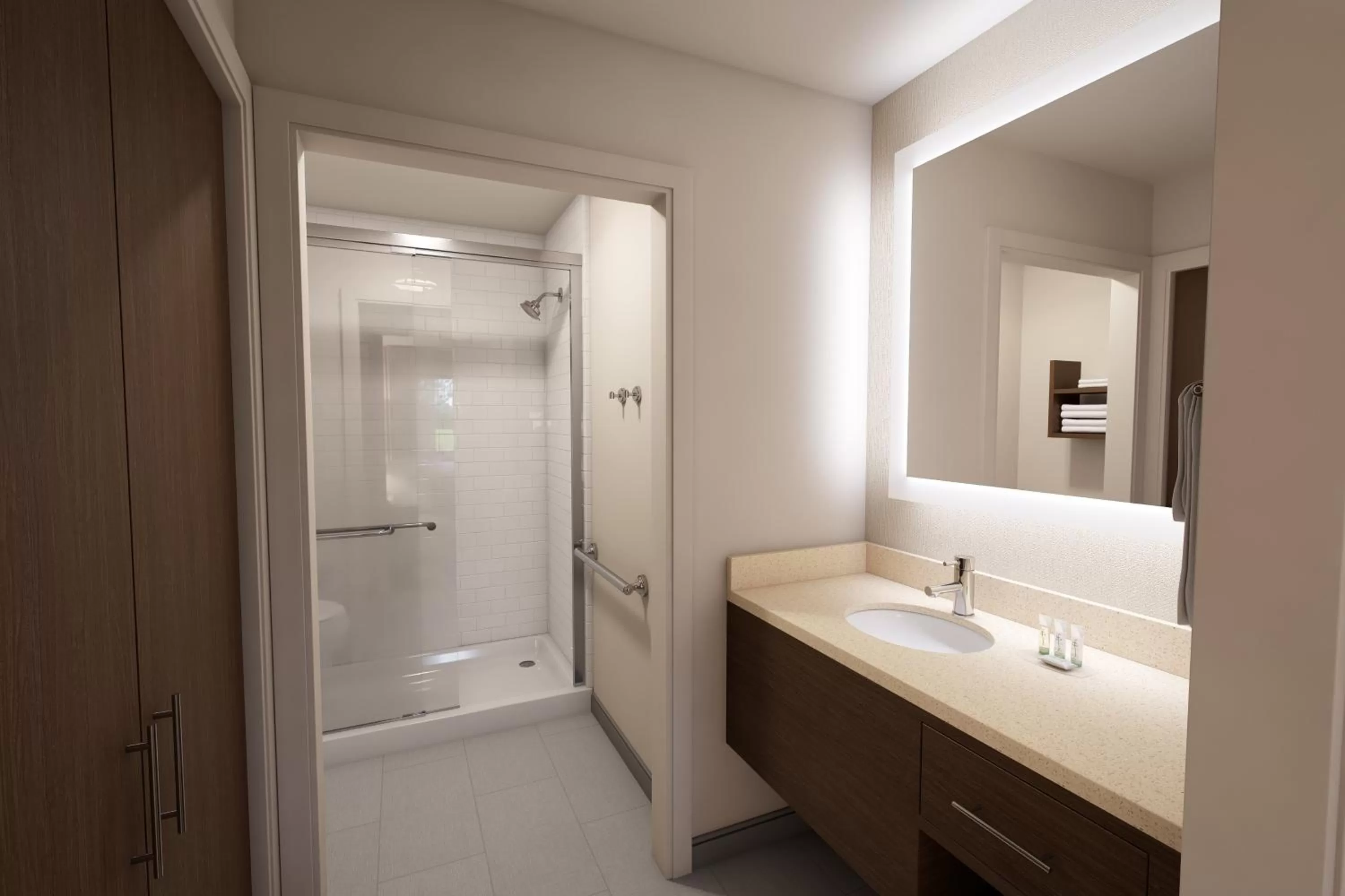 Bathroom in Staybridge Suites Toledo - Rossford - Perrysburg by IHG