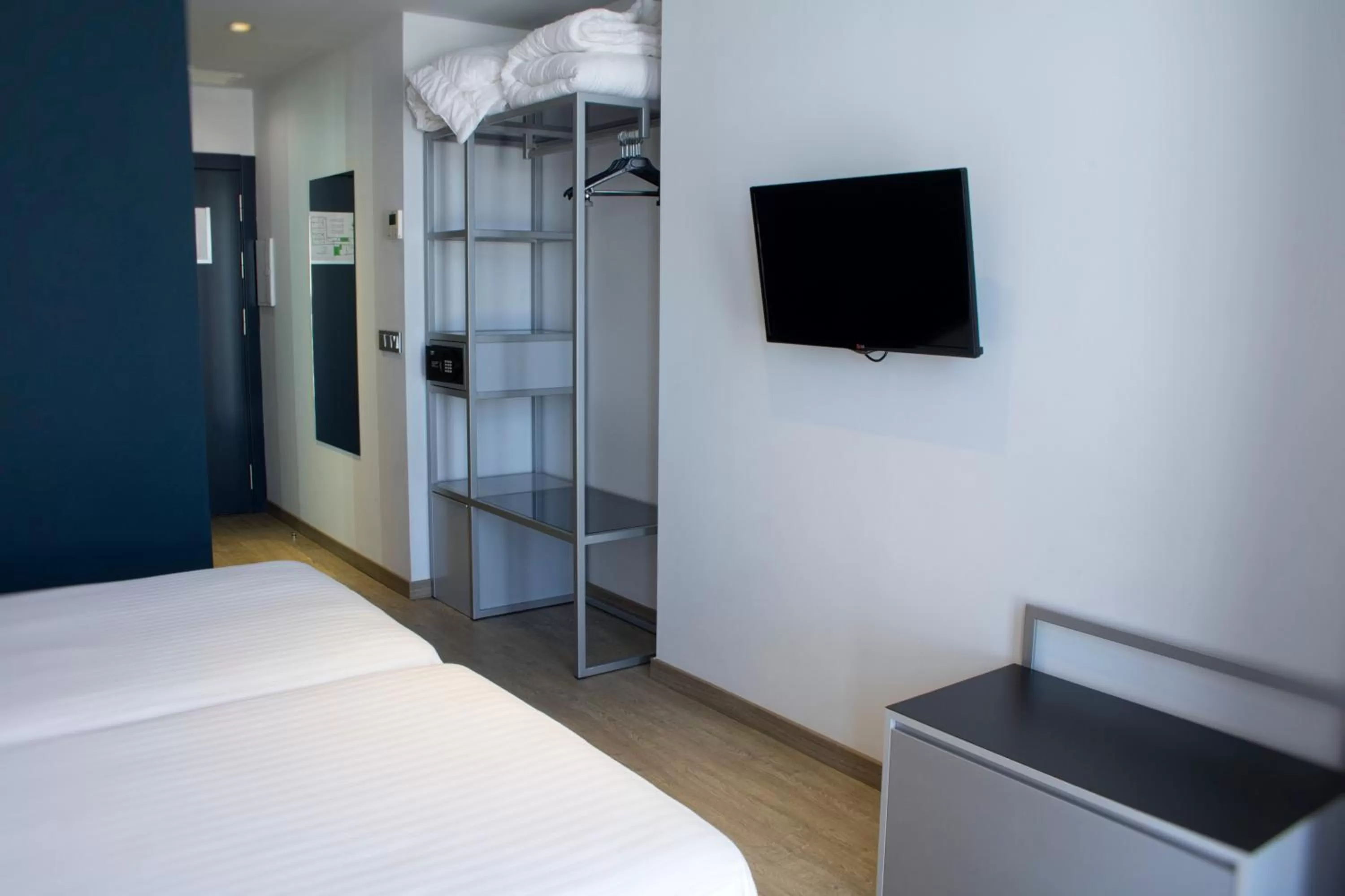 Decorative detail, Bed in Hotel Santa Eulalia