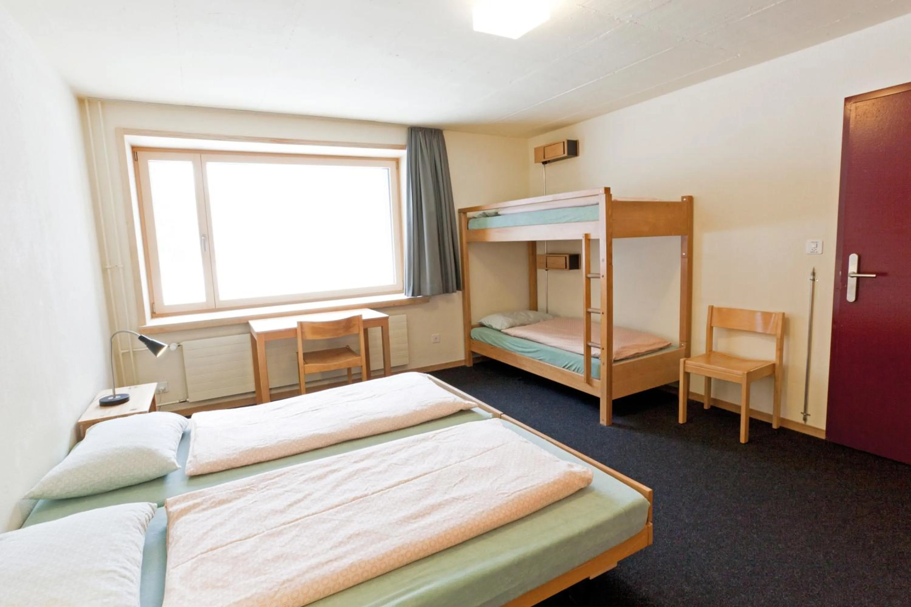 Bed in St. Moritz Youth Hostel