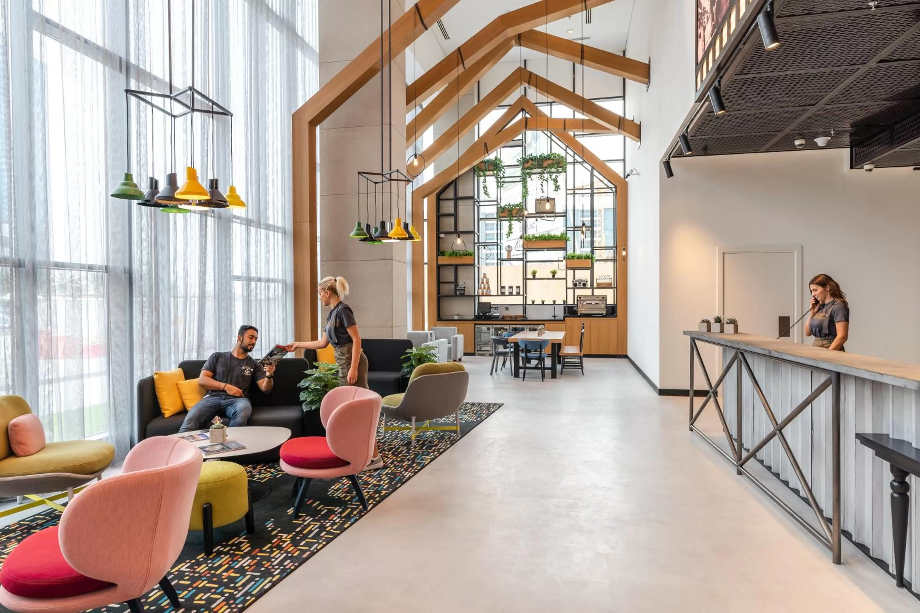 Lobby or reception in Studio One Hotel