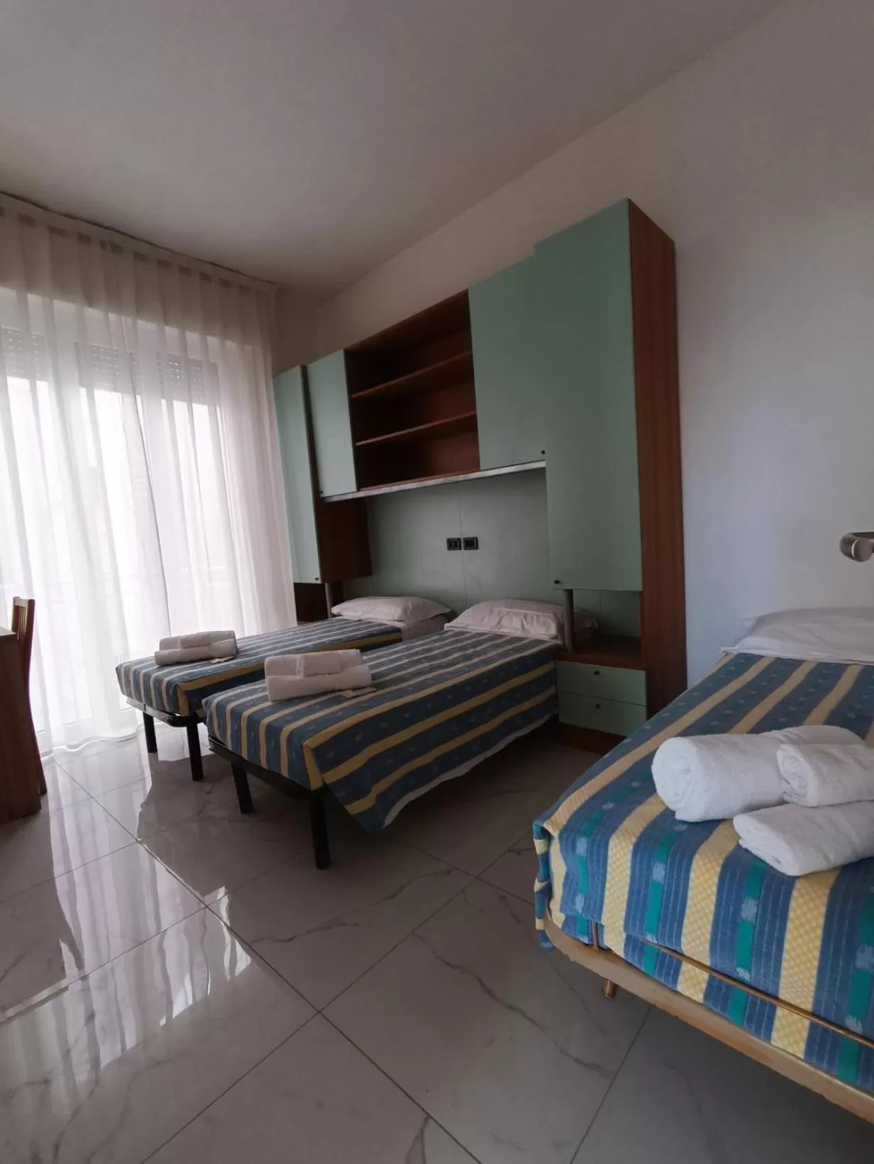 Bed in HOTEL VILLA ELISA