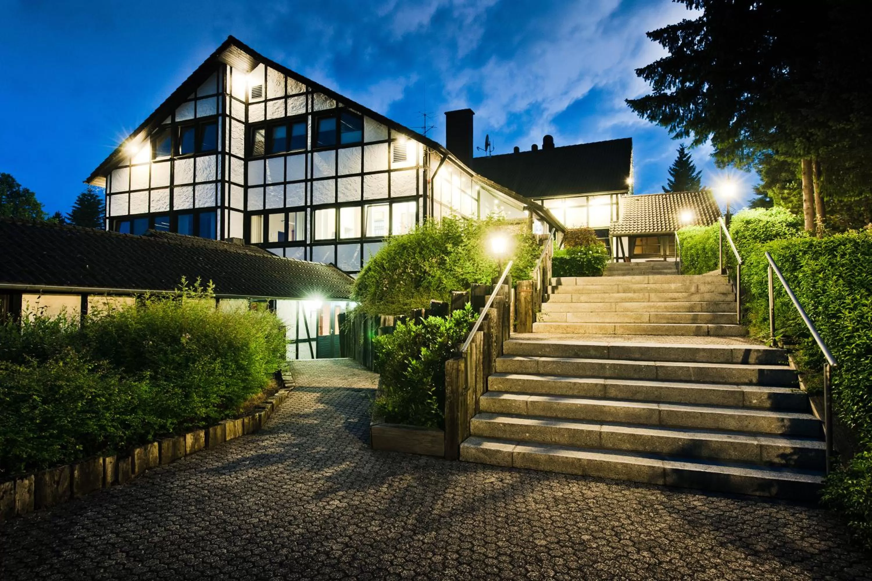 Facade/entrance in Sporthotel Grafenwald 4 Sterne Superior