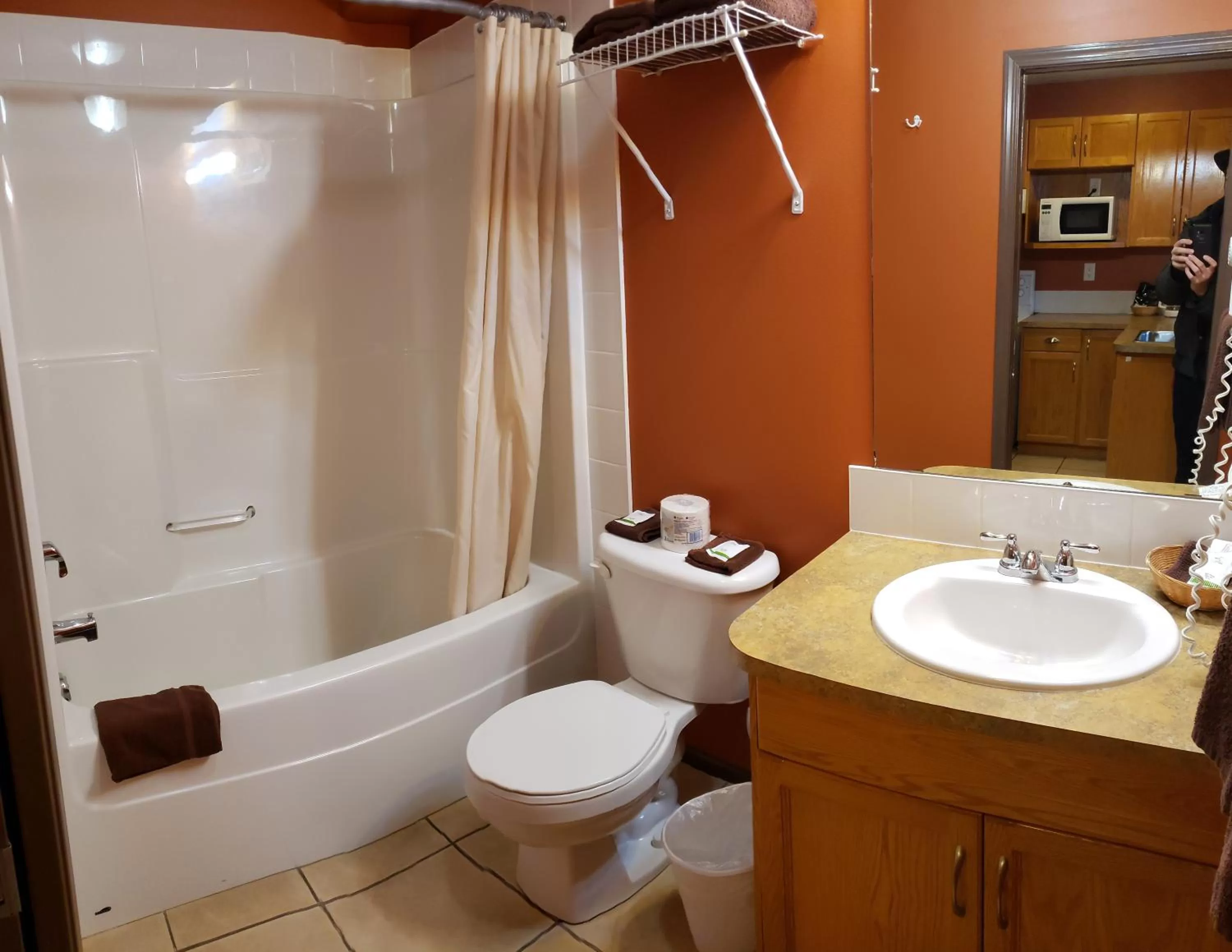 Toilet in Avalon Inn