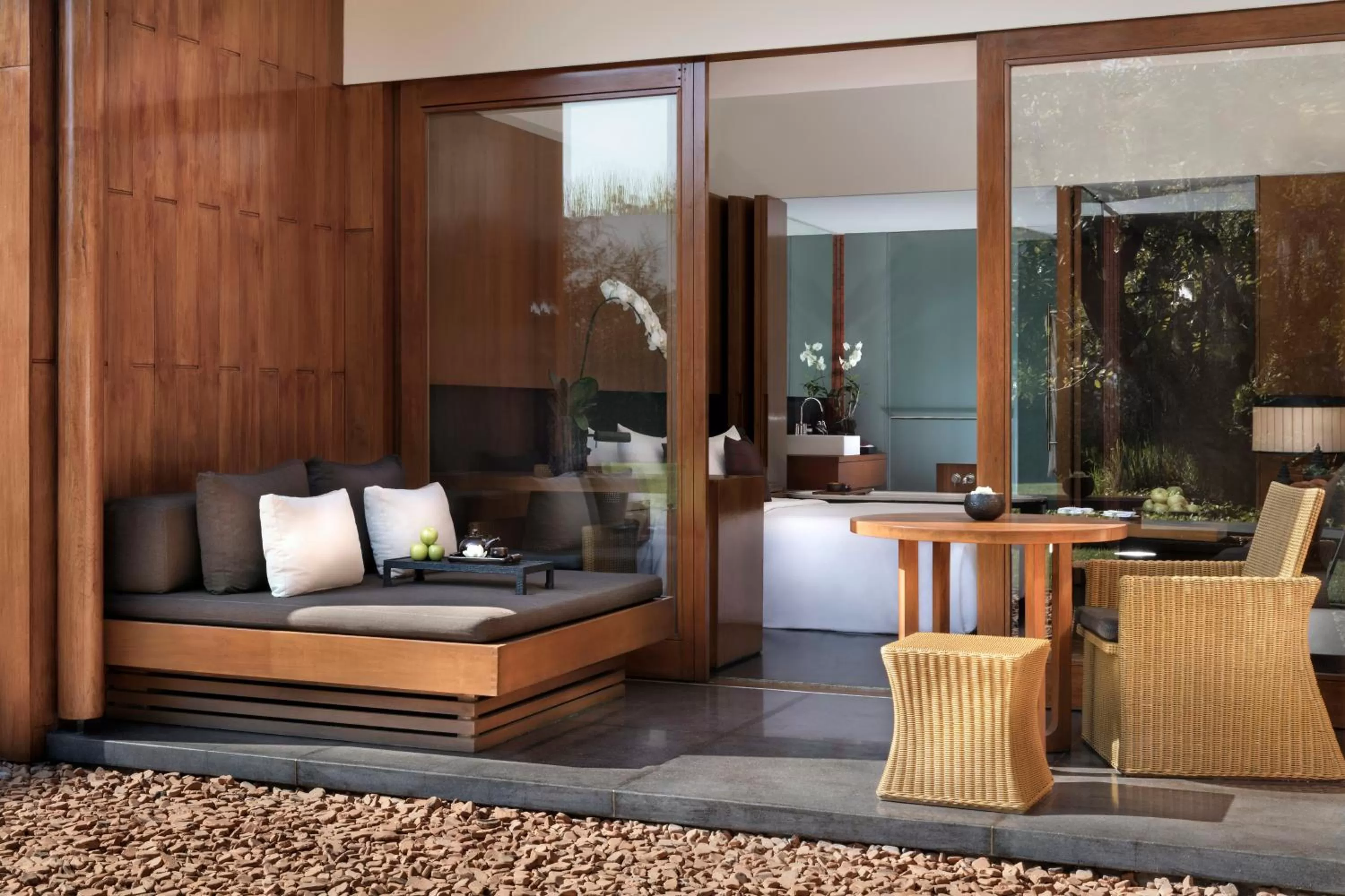 Seating area in Anantara Chiang Mai Resort