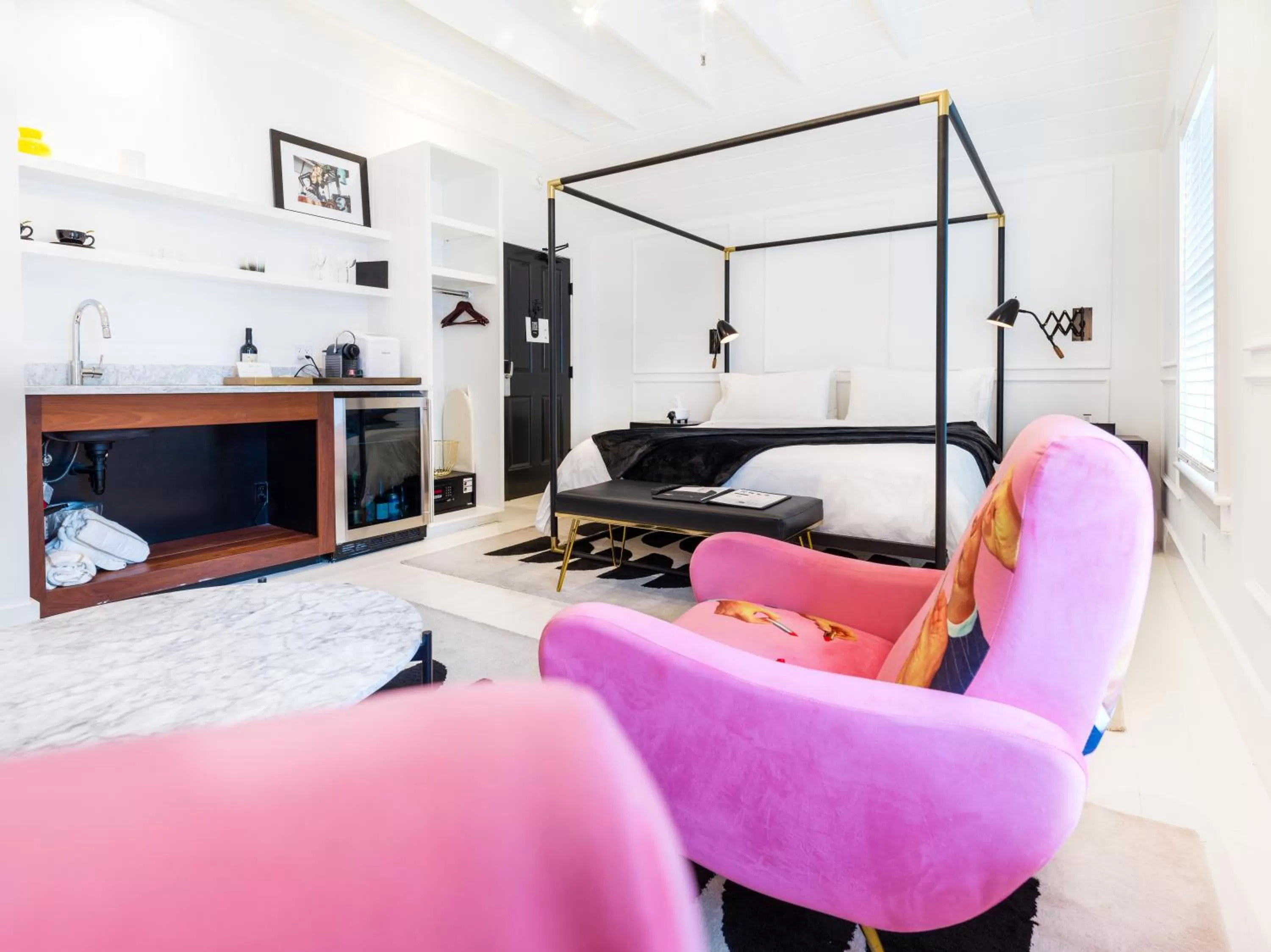 Bed in American Beech Hotel