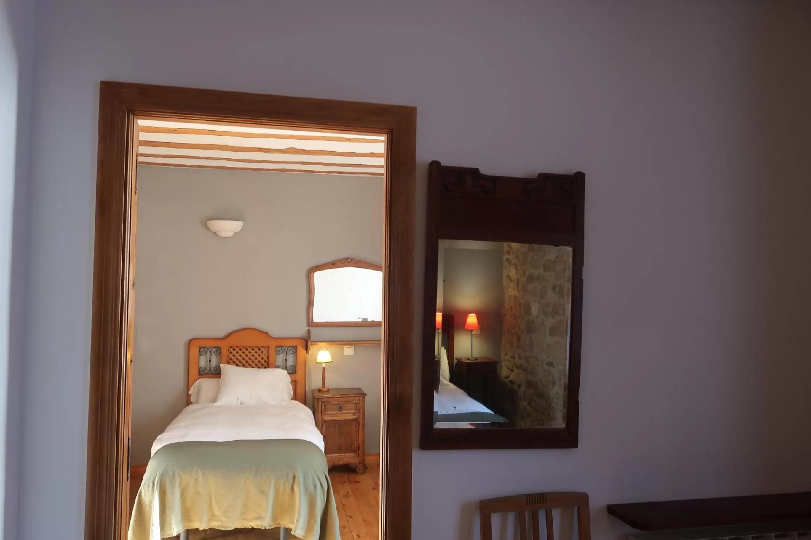 Bedroom, Bed in Casa Barría