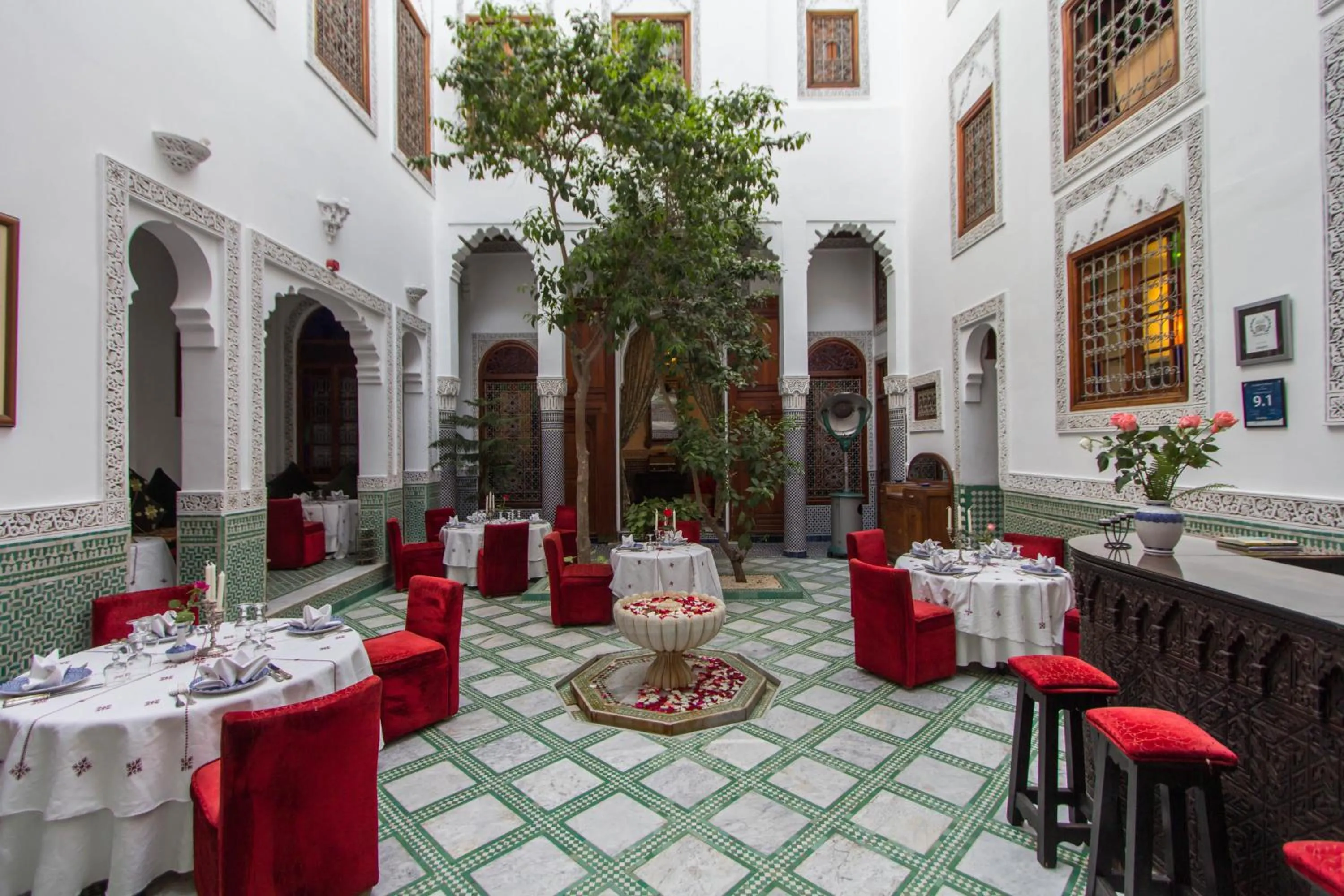 Patio in Riad - Dar Al Andalous