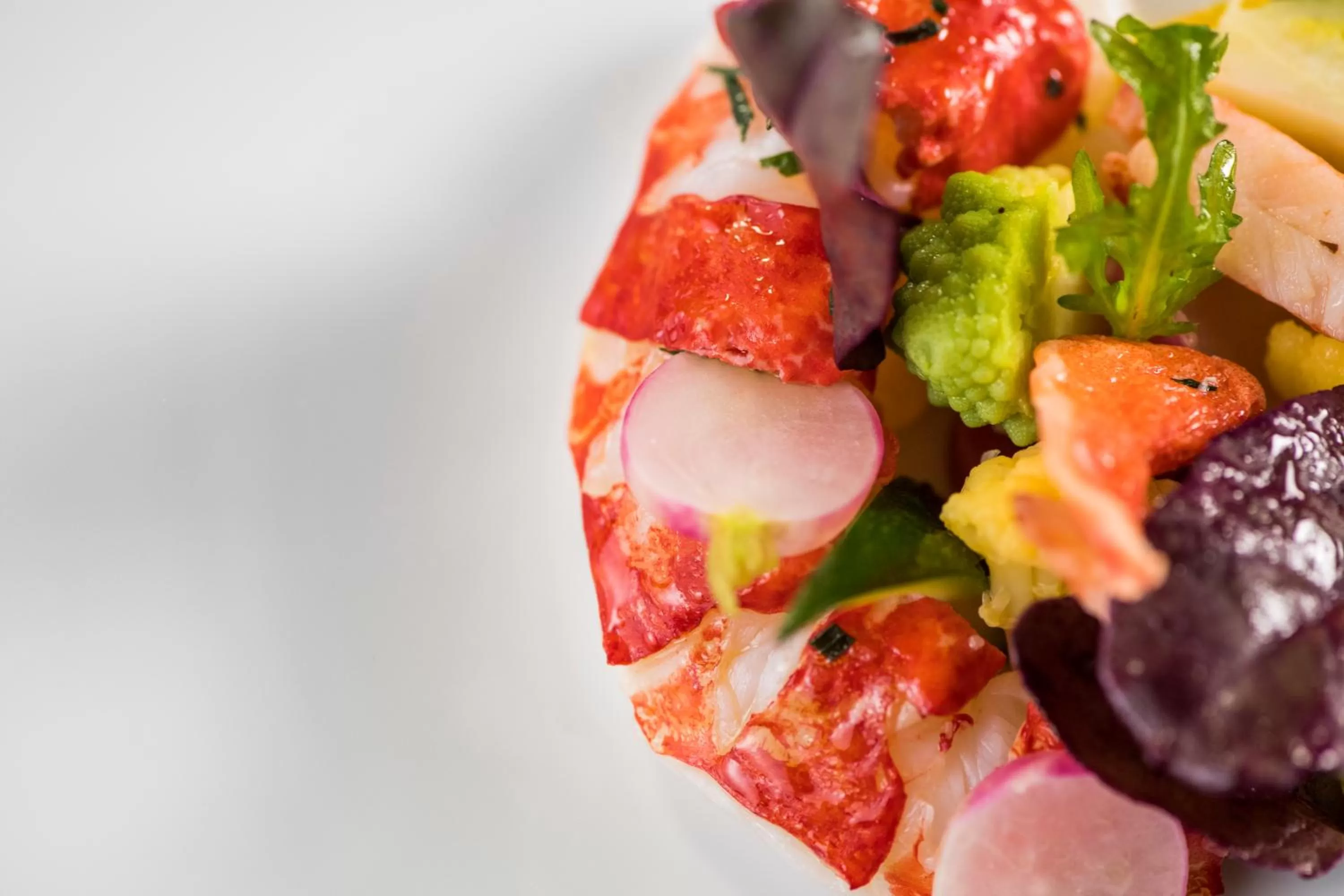 Food close-up in Hostellerie Des Châteaux & Spa