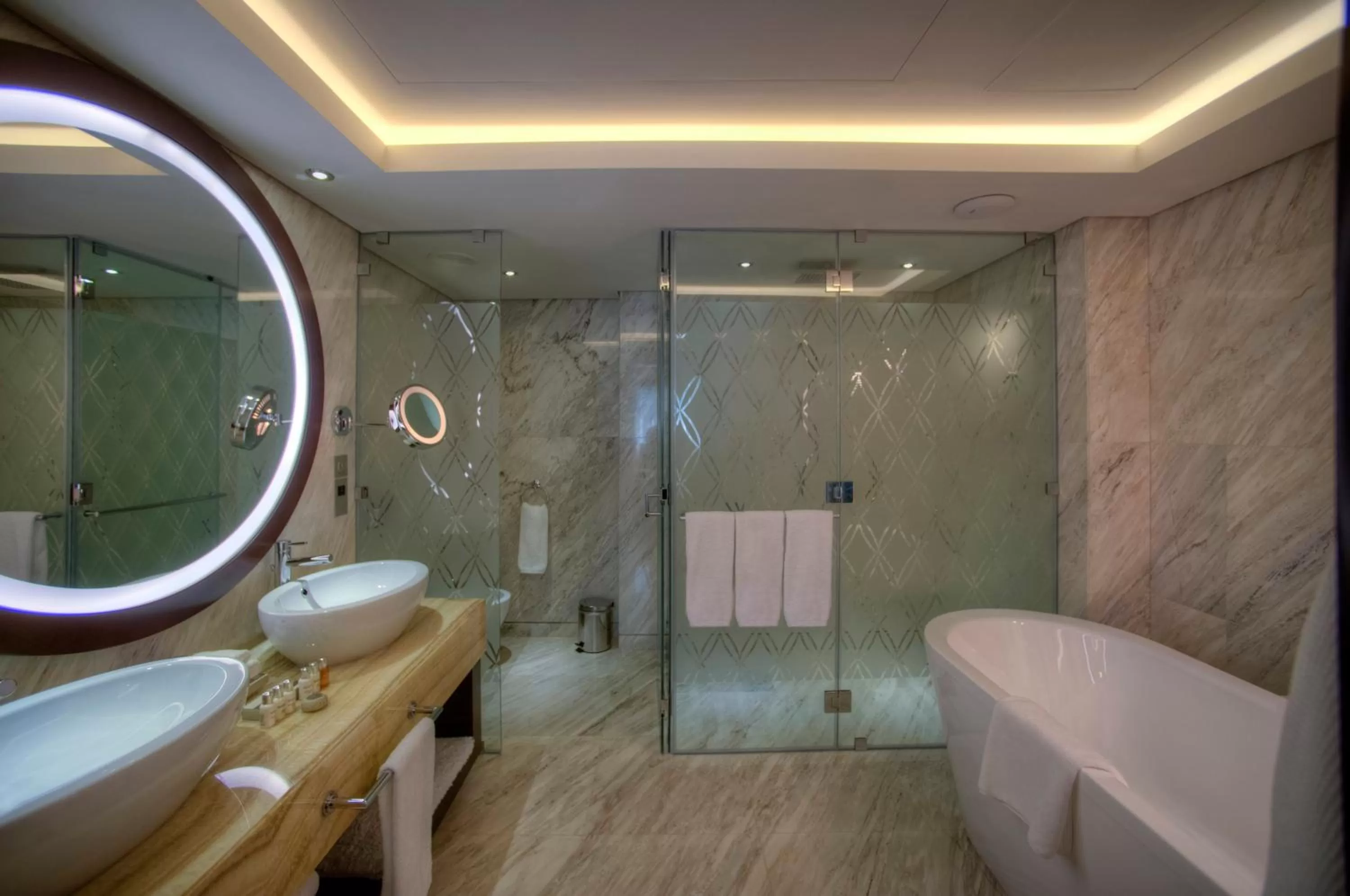 Bathroom in Crowne Plaza Dubai Deira by IHG