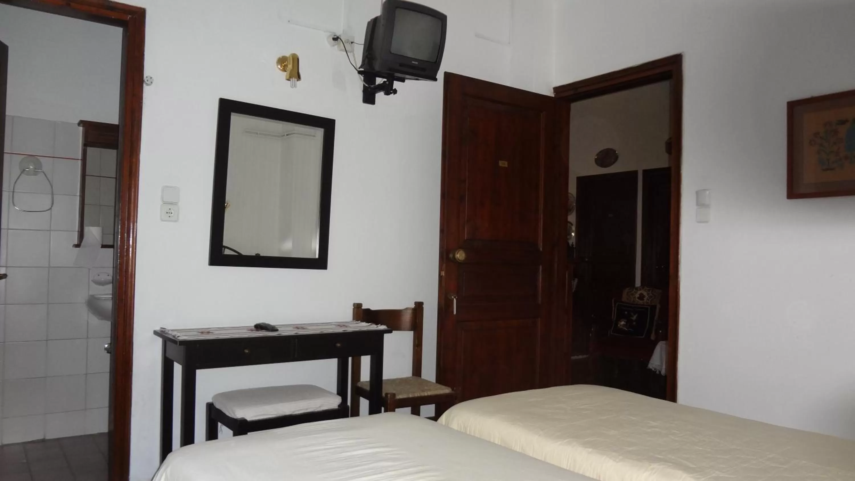 Decorative detail, Bed in Acropolis Hotel