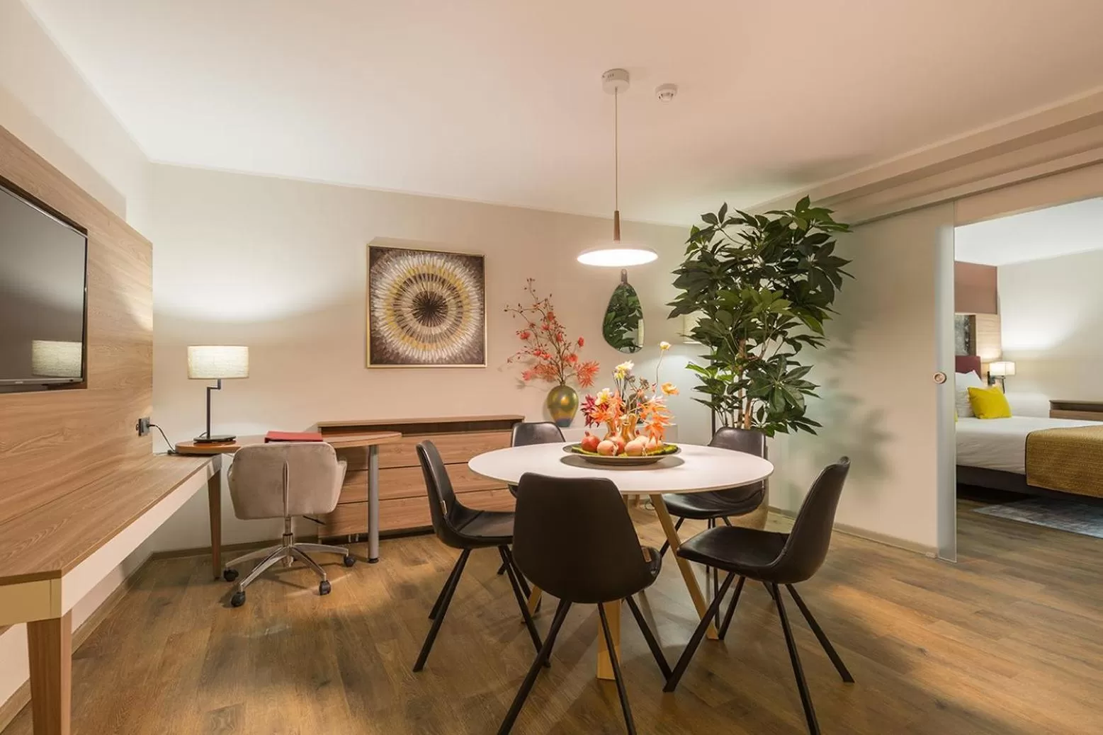 Photo of the whole room in Leonardo Hotel Antwerpen