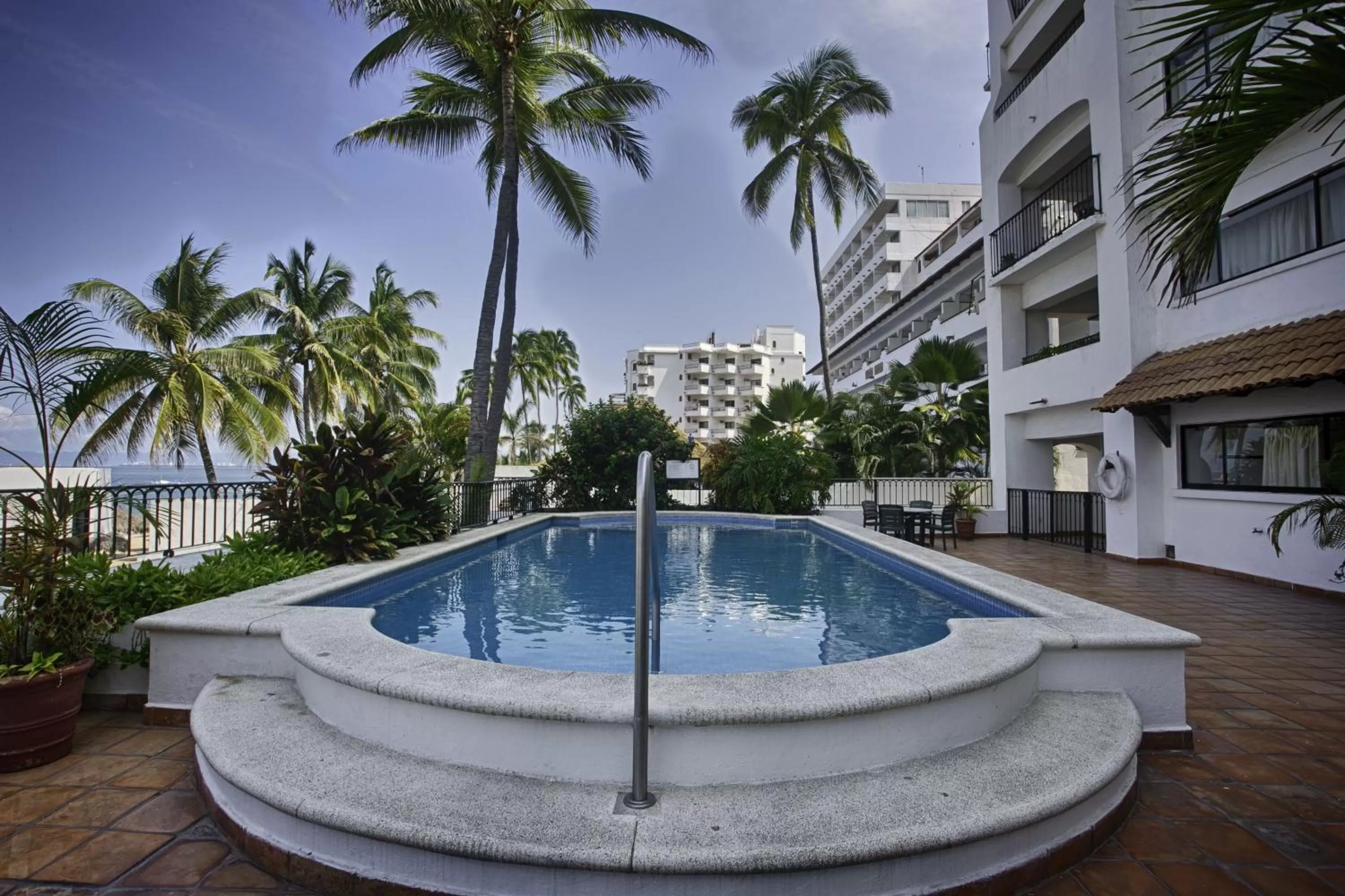 Swimming pool in One Beach Street Puerto Vallarta