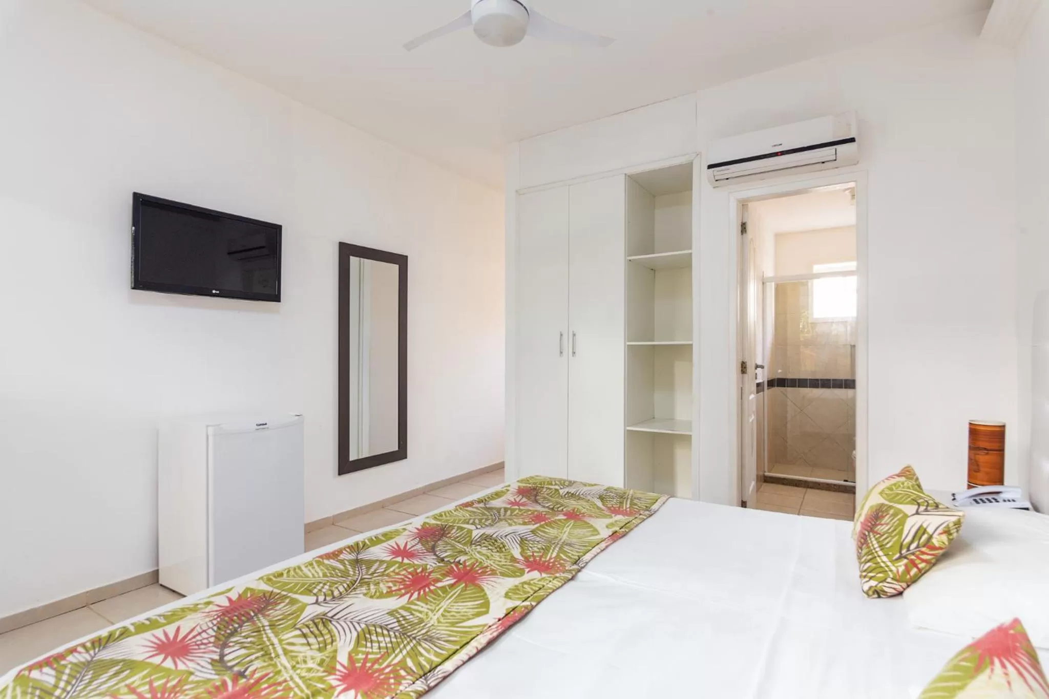 Bed in Hotel Miratlantico Búzios