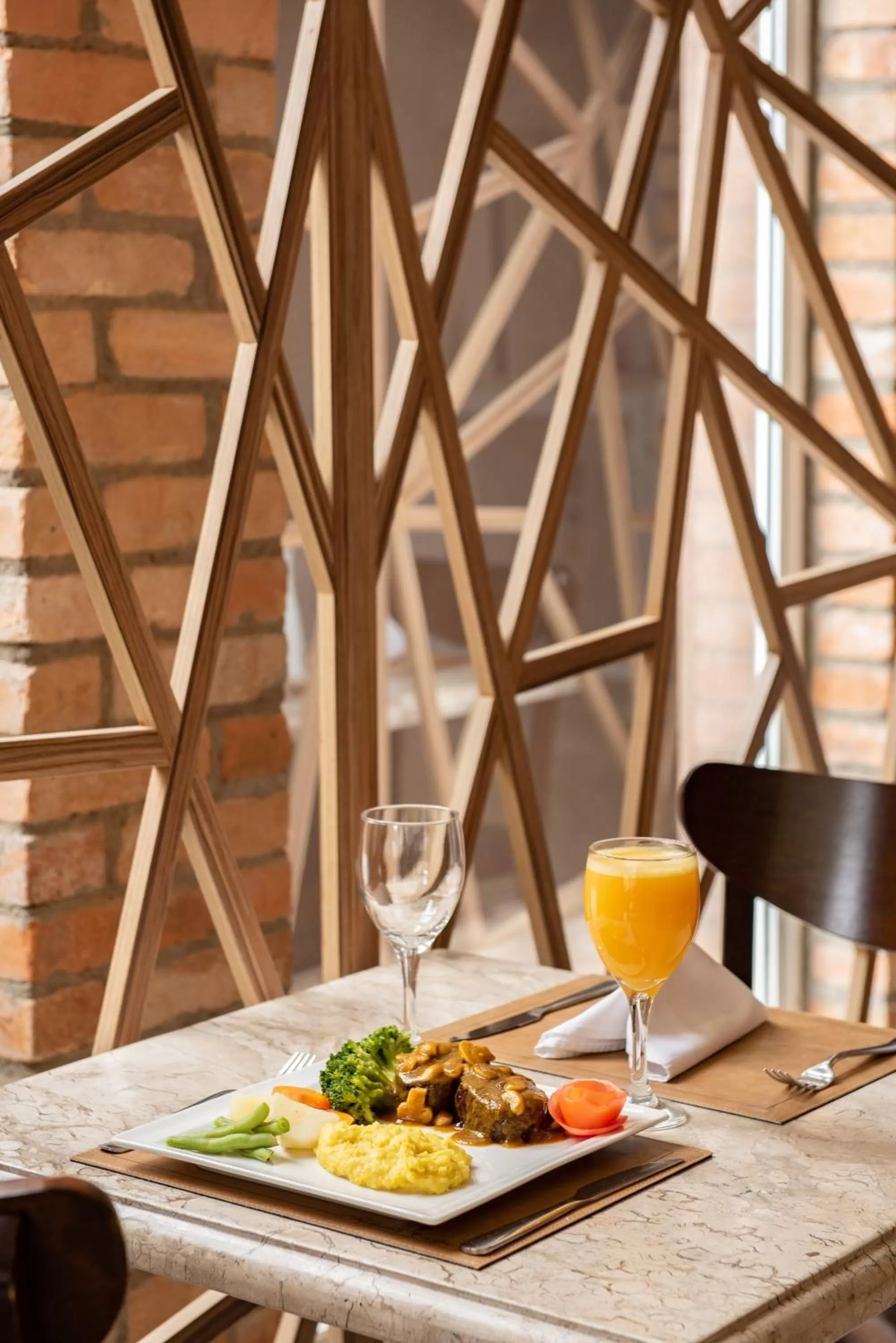 Food close-up in Intercity São Paulo Nações Unidas