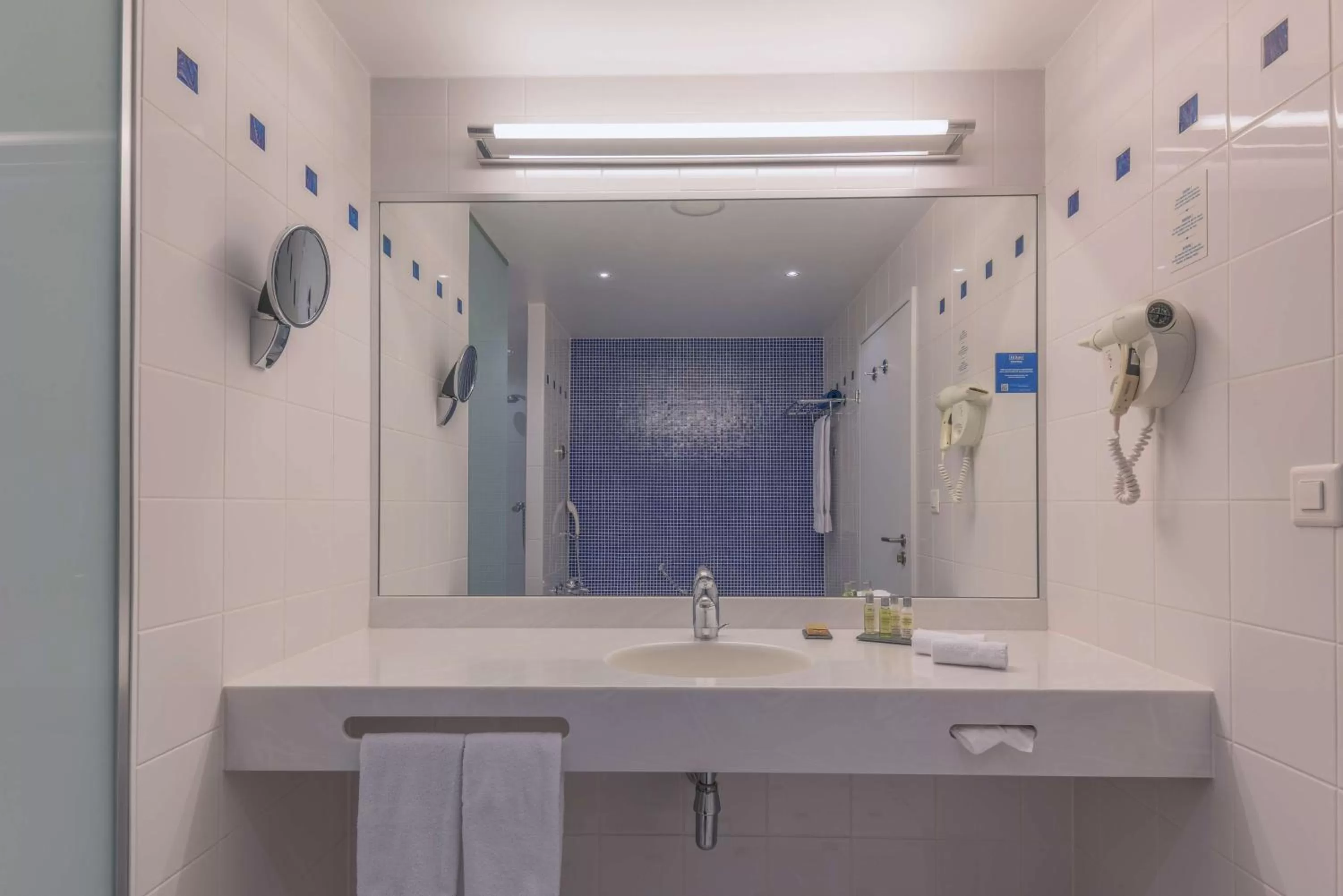 Bathroom in Hilton Geneva Hotel and Conference Centre