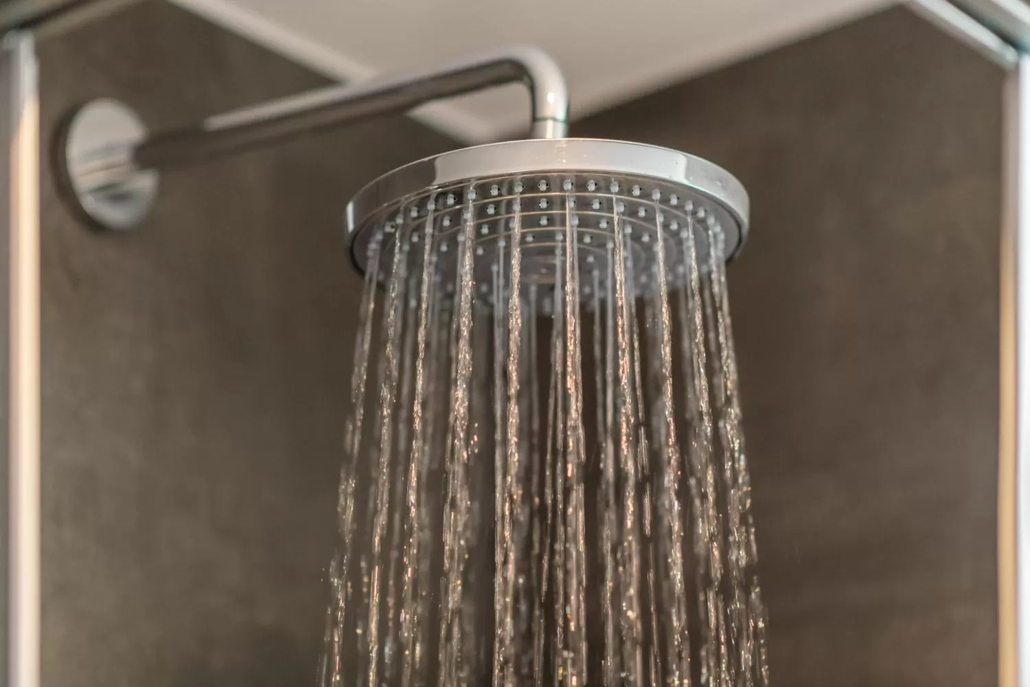 Shower in Hotel Heimatlodge