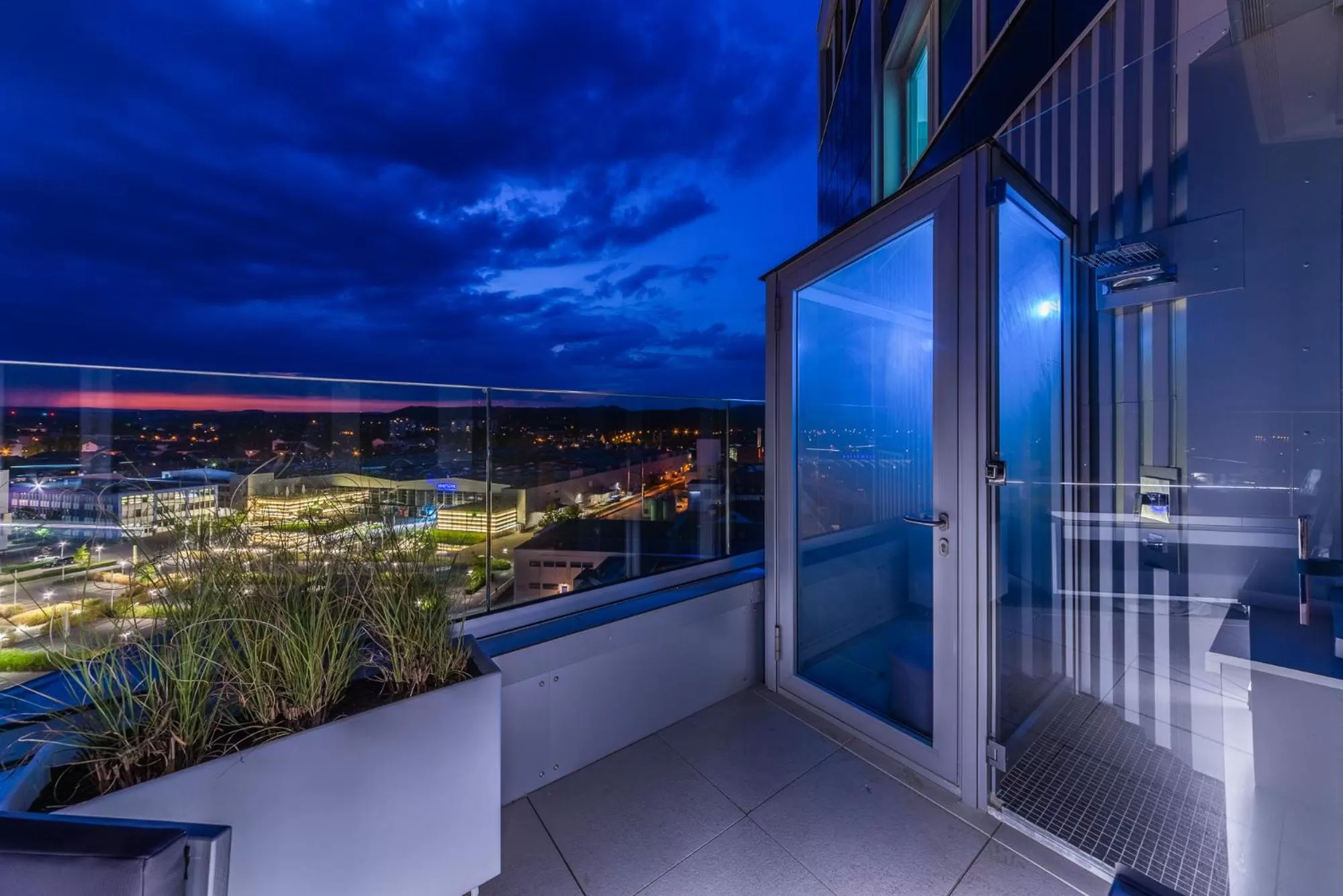 View (from property/room) in aquaTurm Hotel & Energie