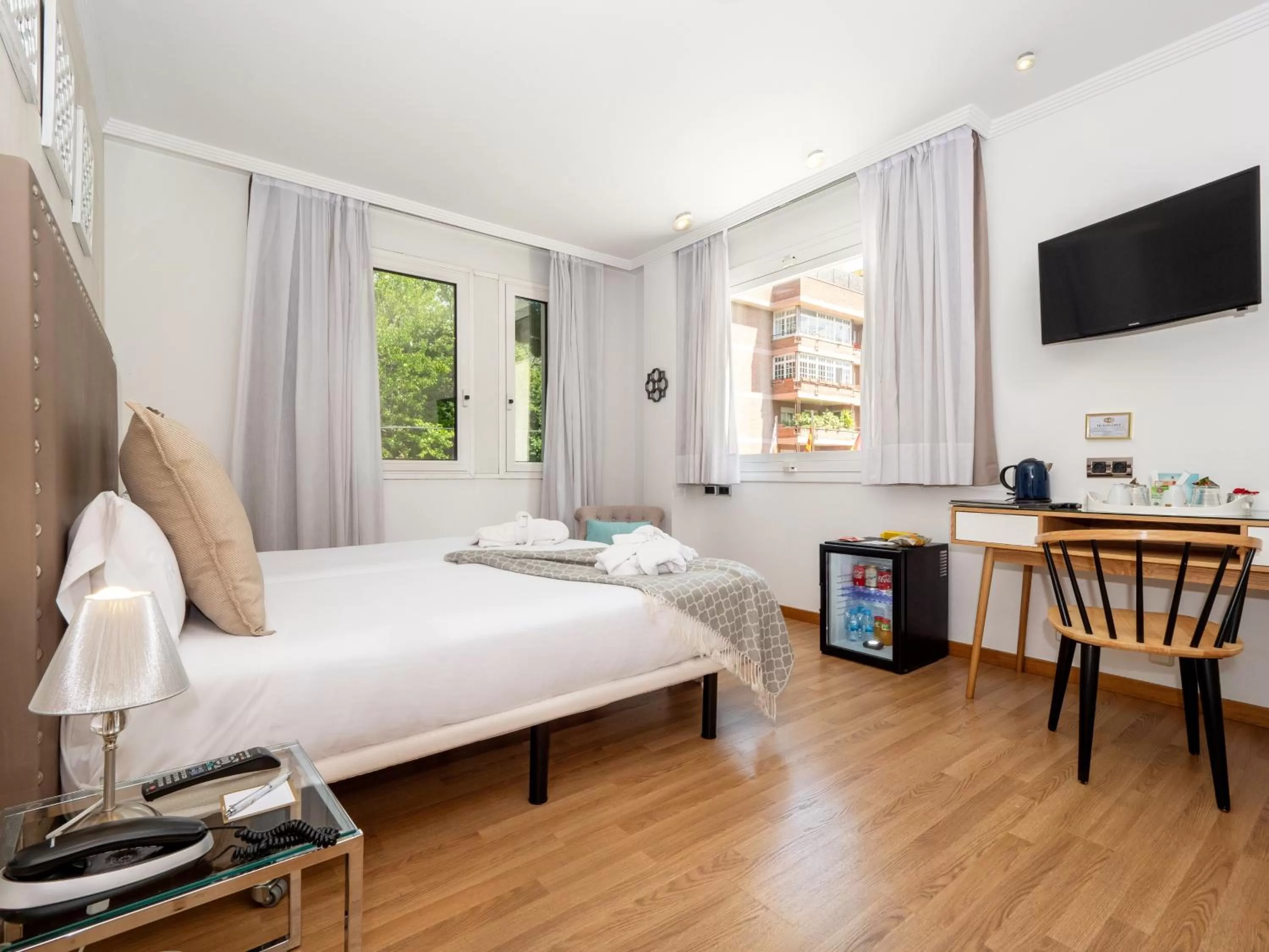 Bed in Vilana Hotel Boutique