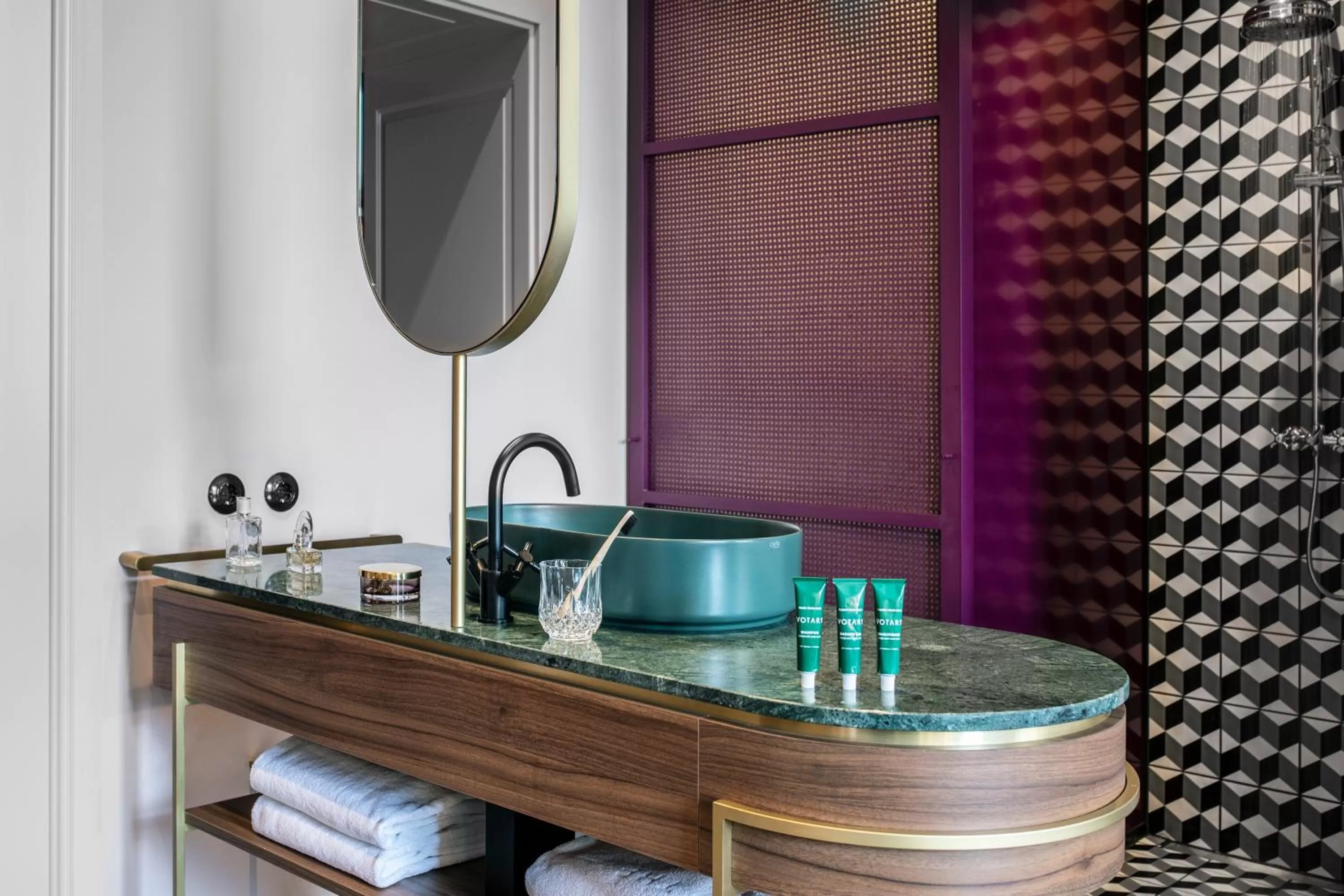 Bathroom in Hotel Josefine