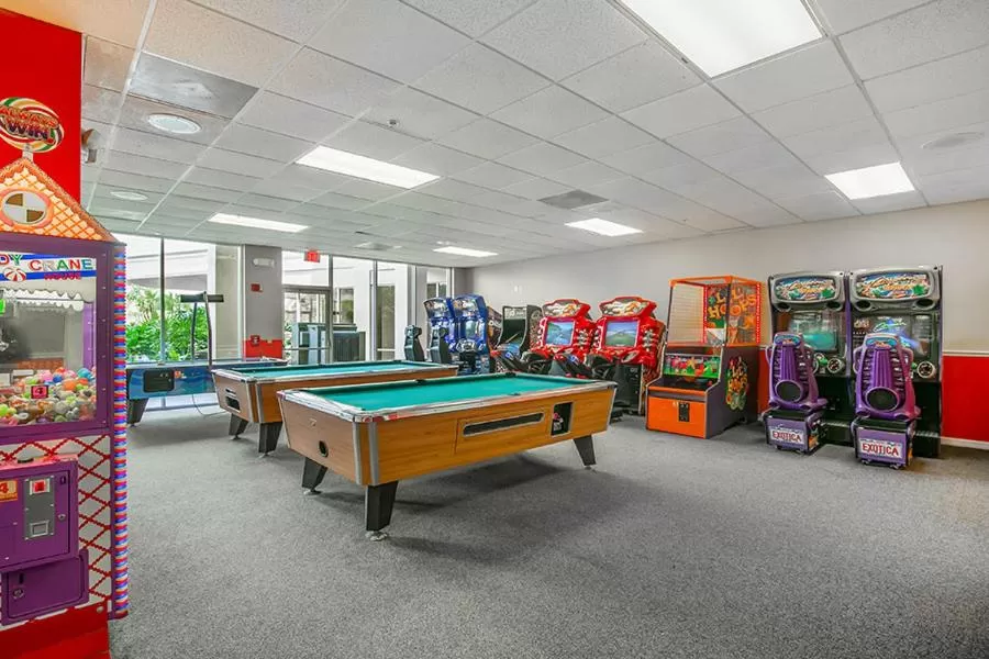 Game Room in Silver Lake Resort