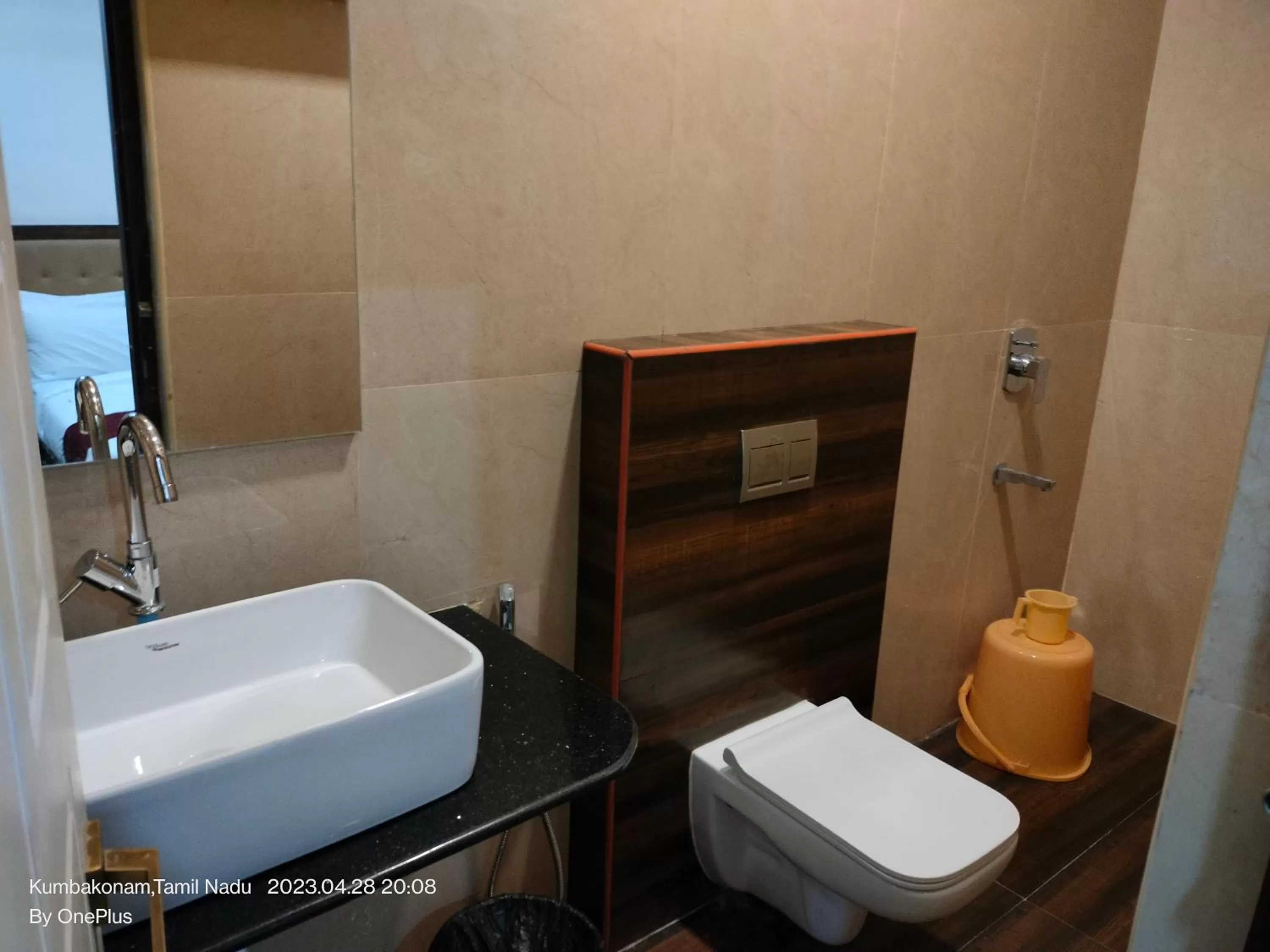 Bathroom in Sivamurugan Hotels