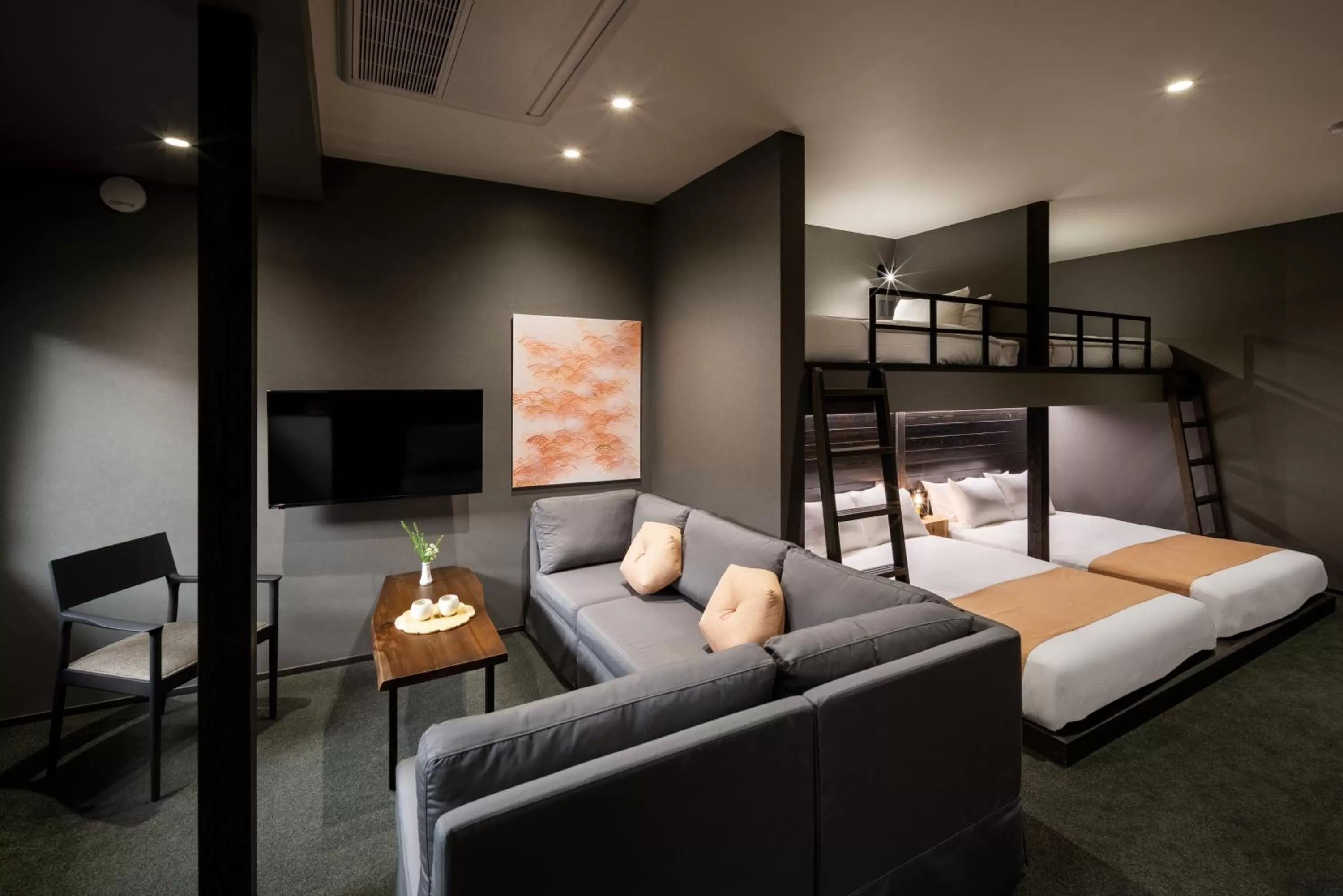 Photo of the whole room, Bed in THE MACHIYA HOTEL TAKAYAMA