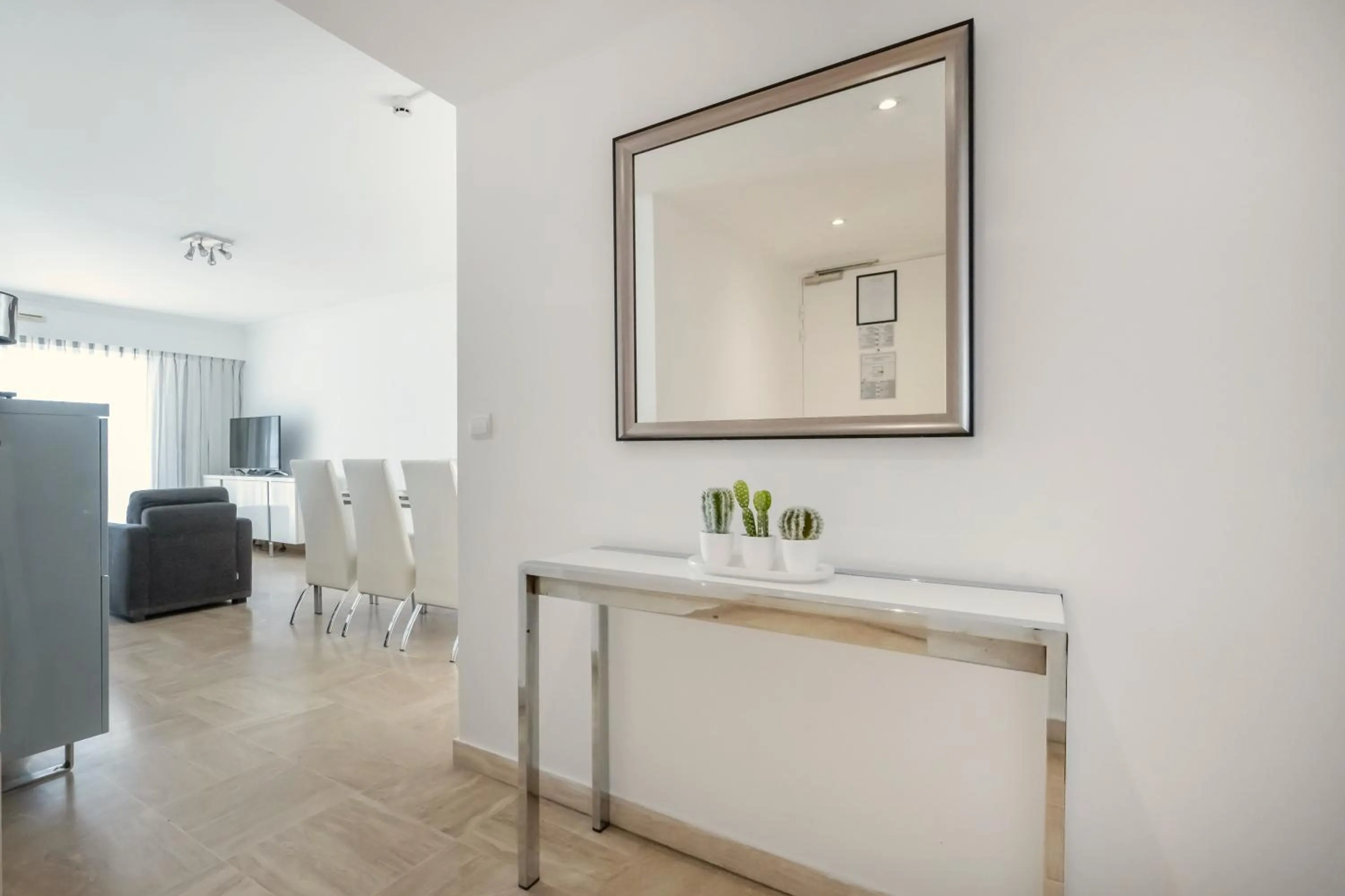 Living room, Bed in Nemea Appart Hotel Le Lido Cagnes sur Mer