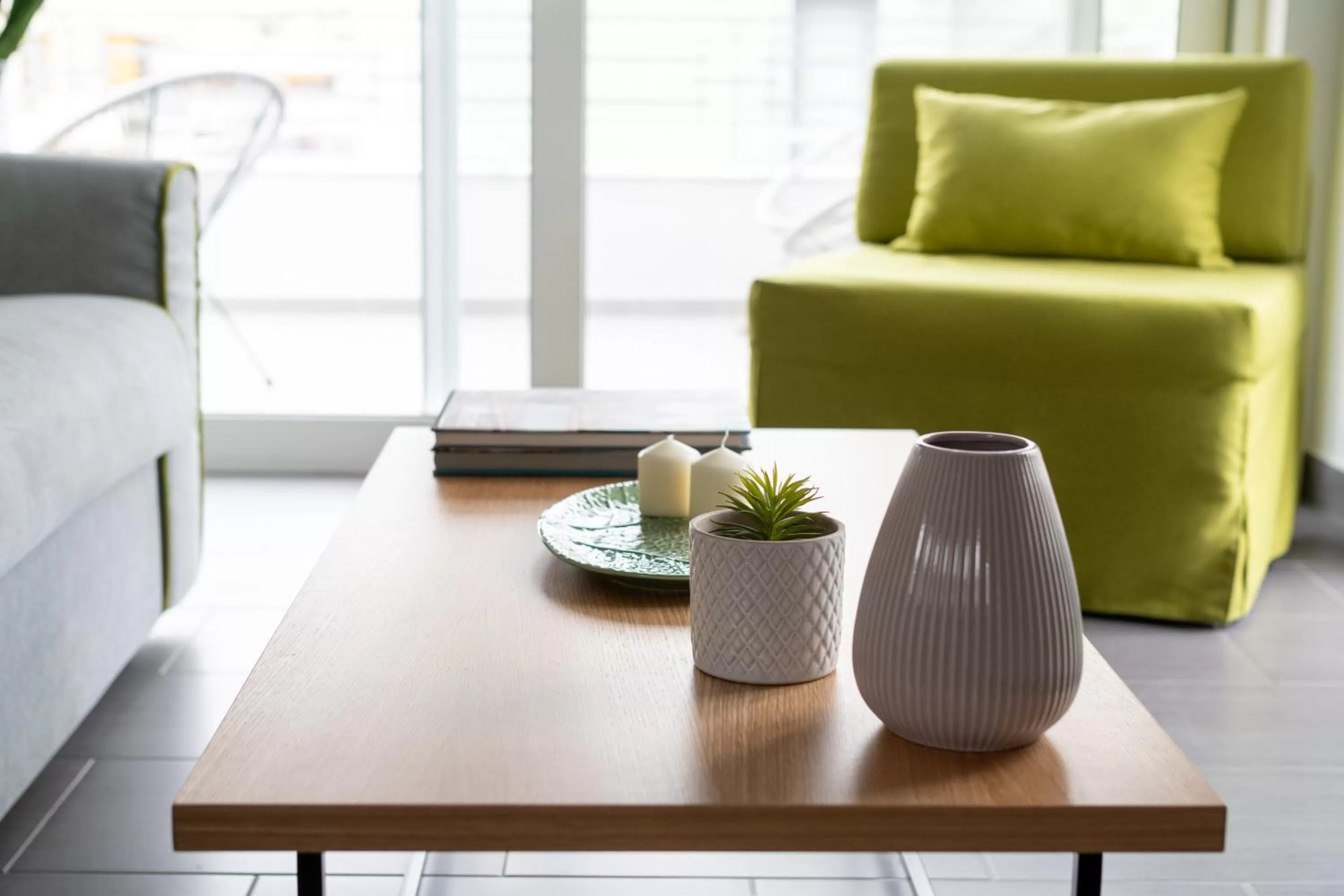 Decorative detail in 12 Keys Athens Apartments