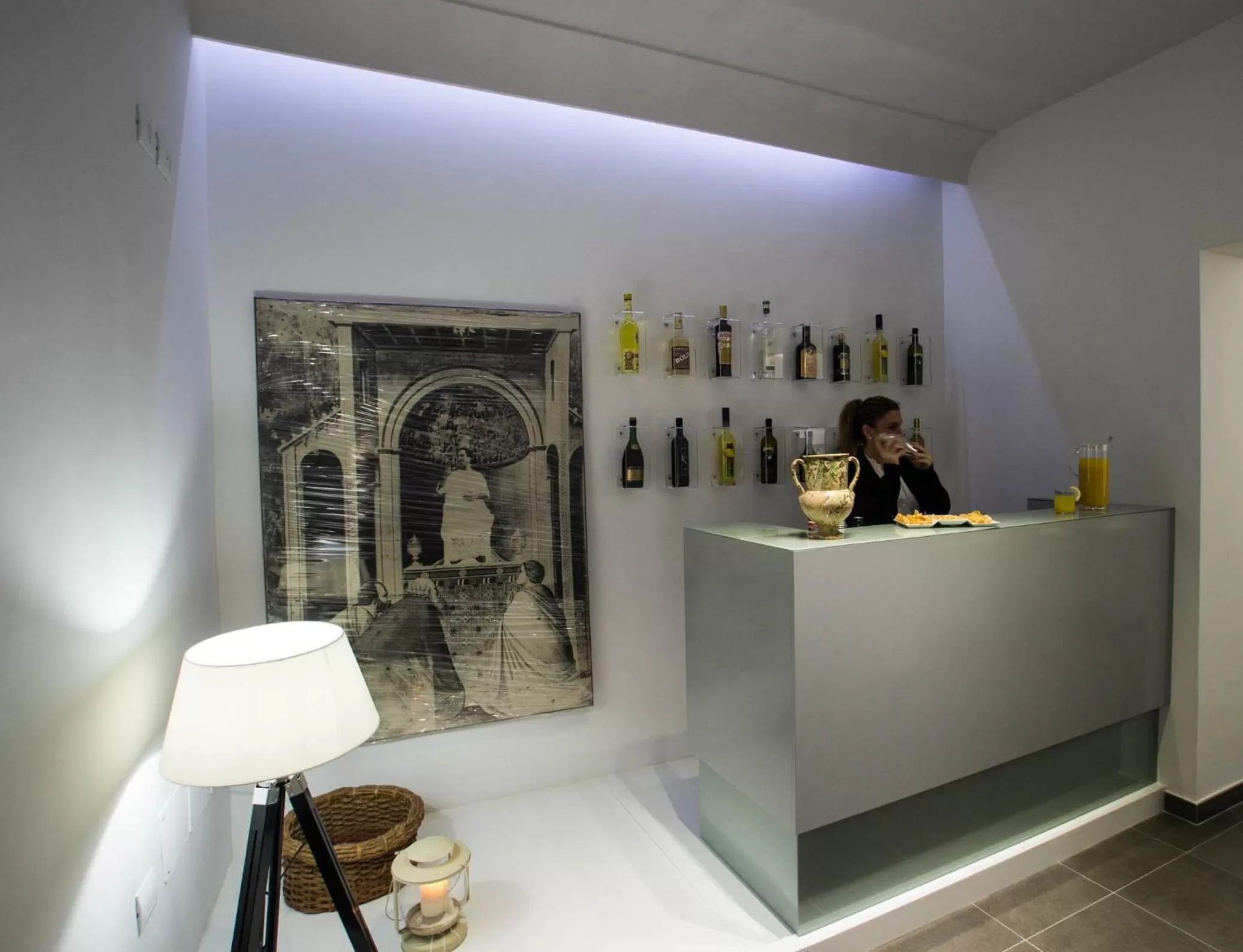 Lounge or bar in Hotel Santa Brigida