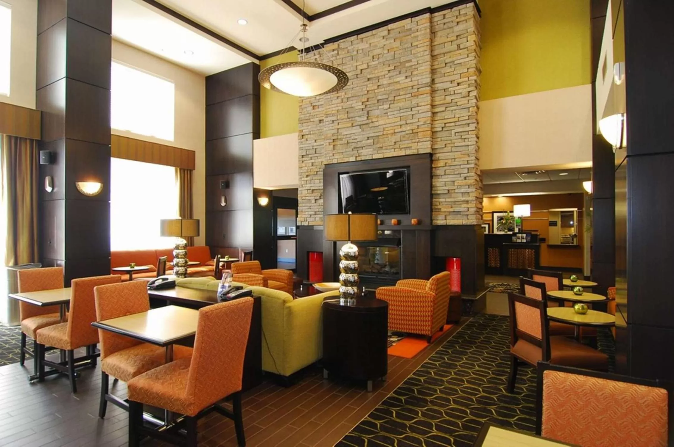 Lobby or reception in Hampton Inn and Suites Tulsa/Catoosa