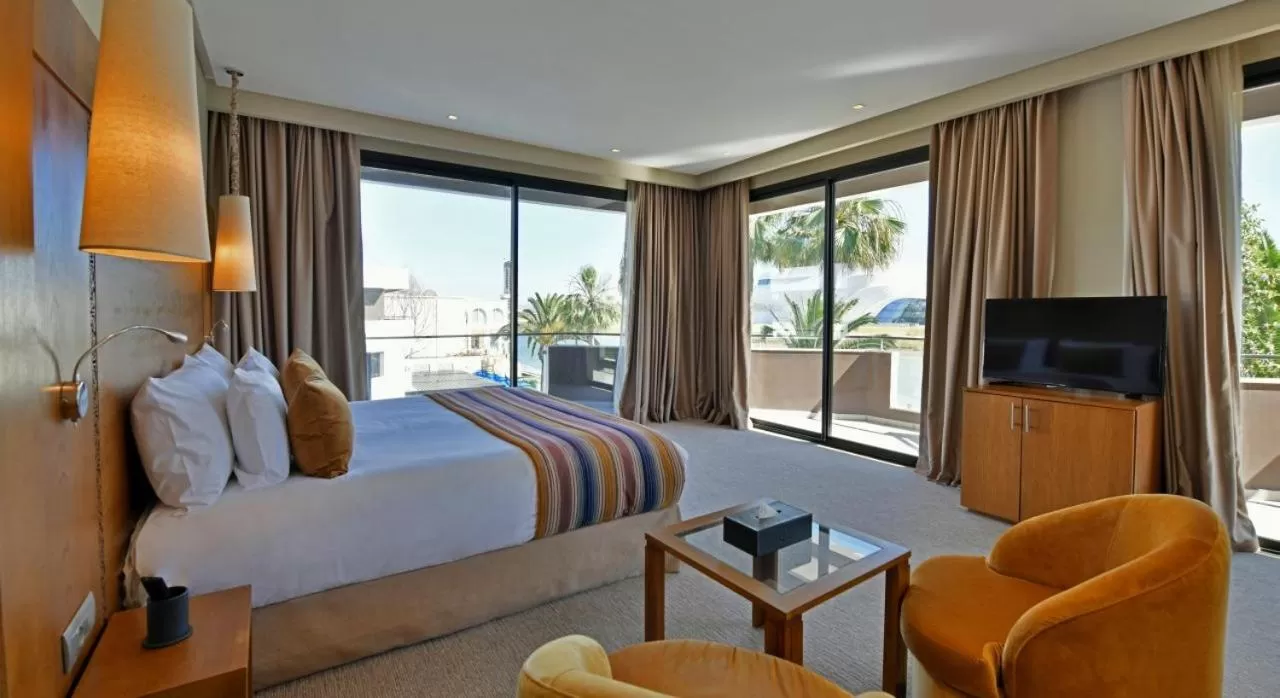 Bed in Dawliz Rabat Art & Spa