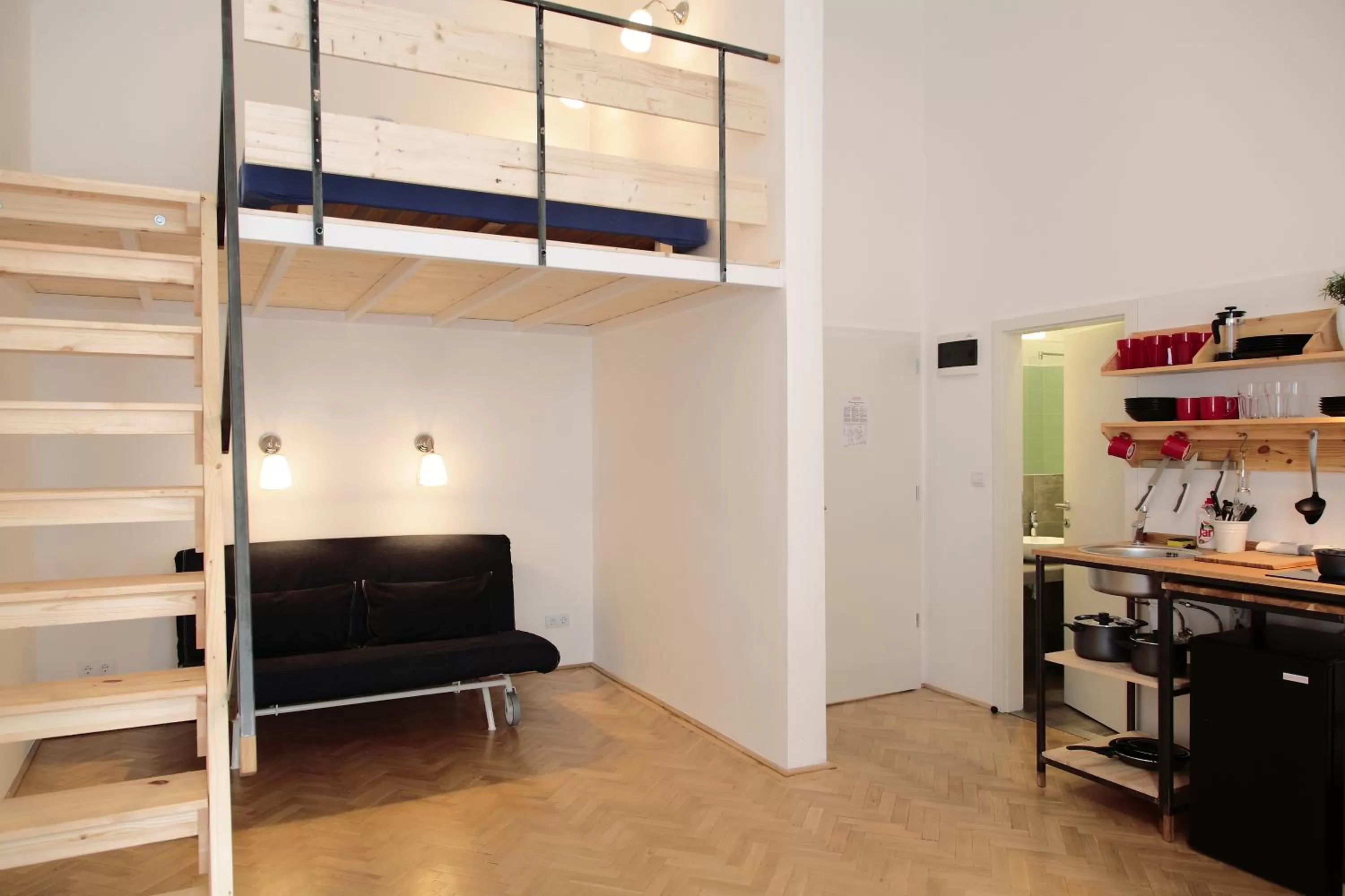 Dining area in Maverick Apartments