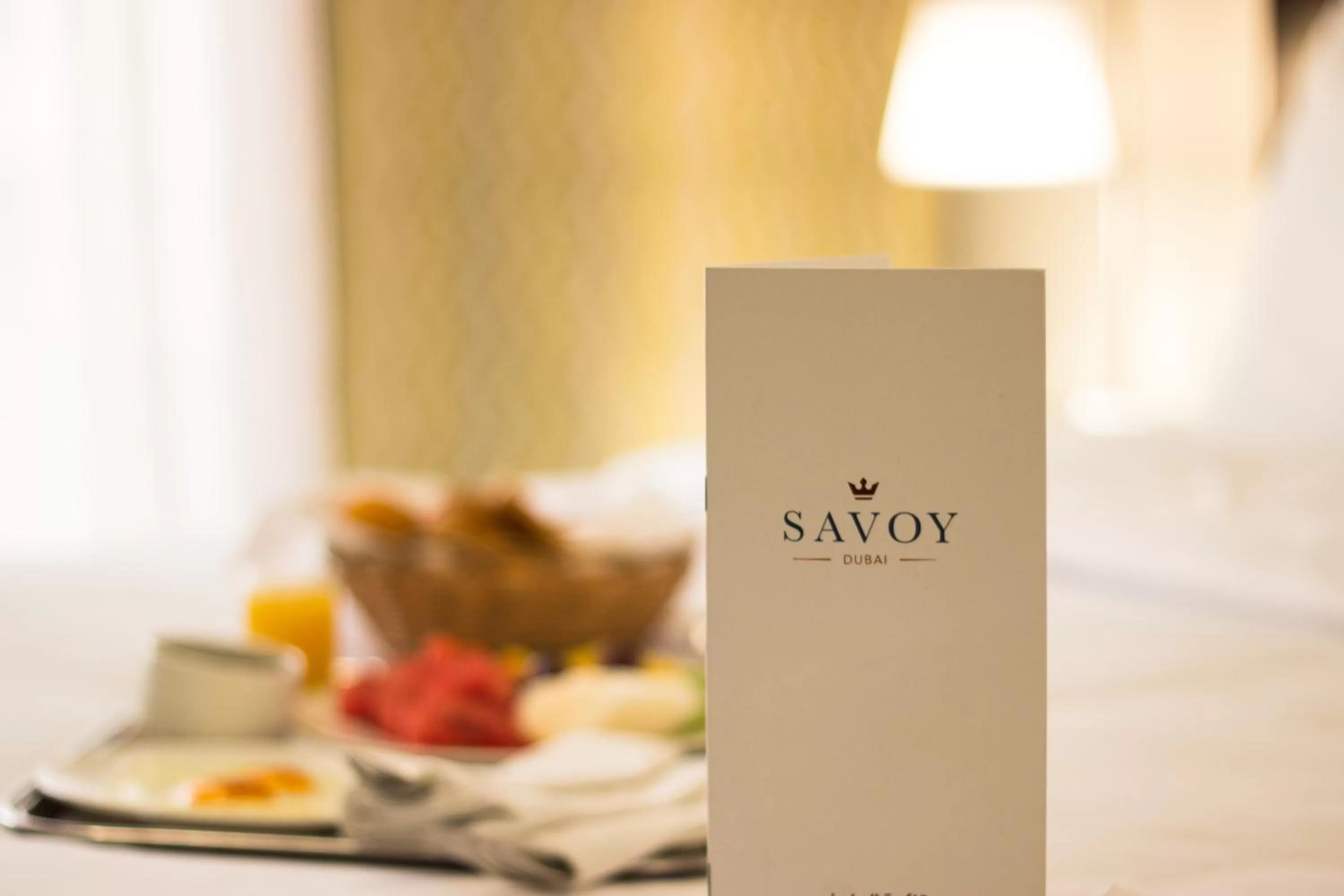Food and drinks in Savoy Crest Hotel Apartments