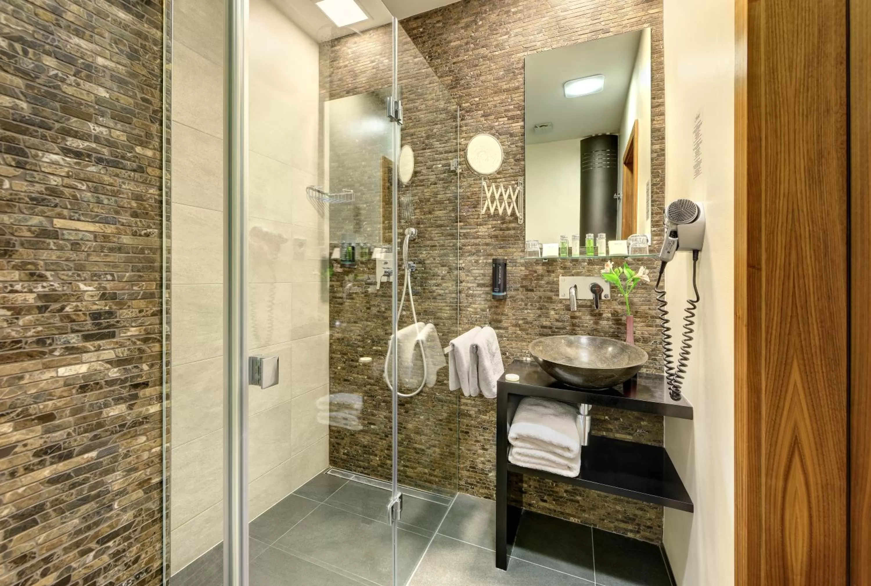 Bathroom in Ametyst Hotel Praha