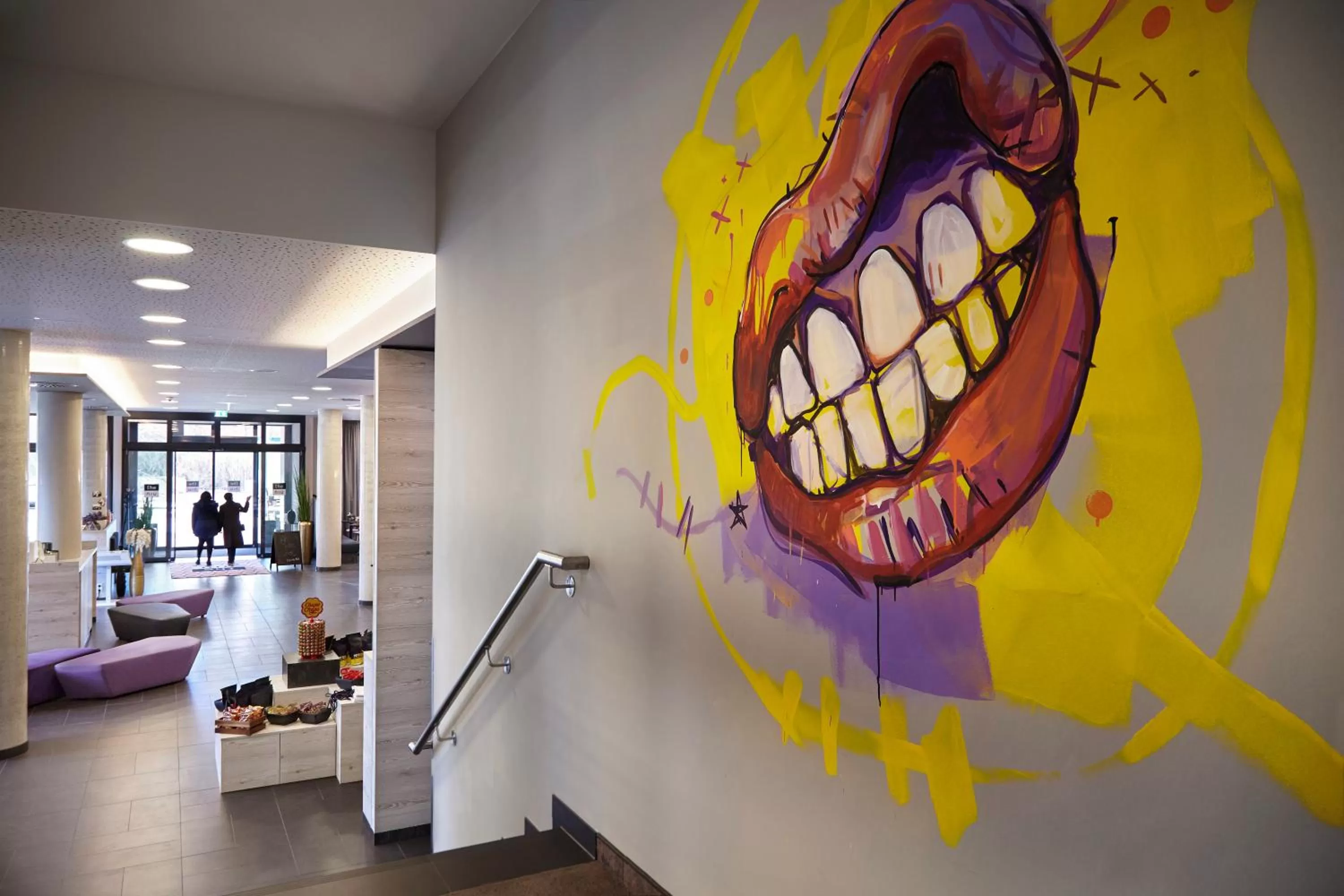 Decorative detail in Holiday Inn - the niu, Air Frankfurt Messe by IHG