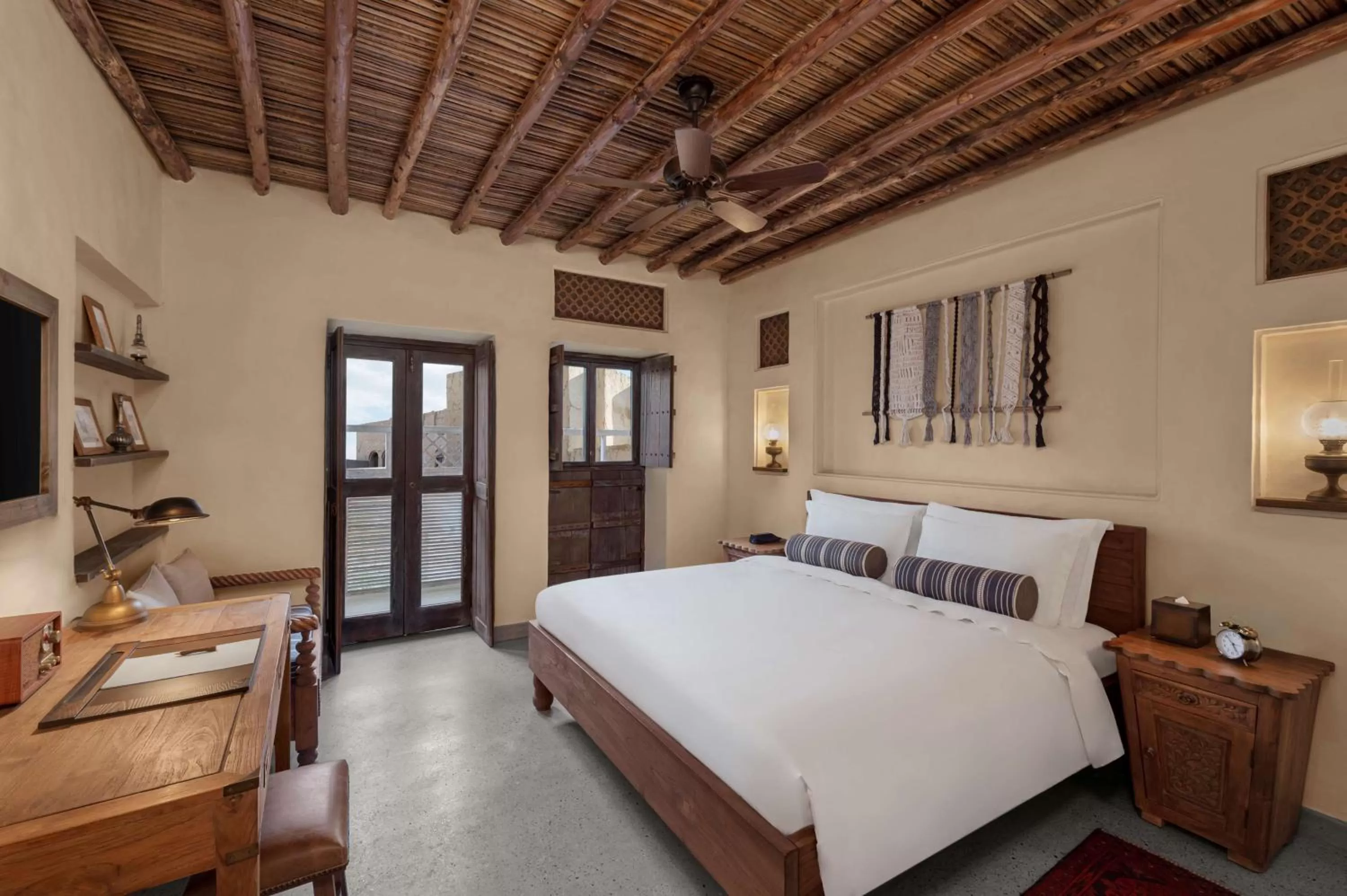 Bed in Al Seef Heritage Hotel Dubai, Curio Collection by Hilton