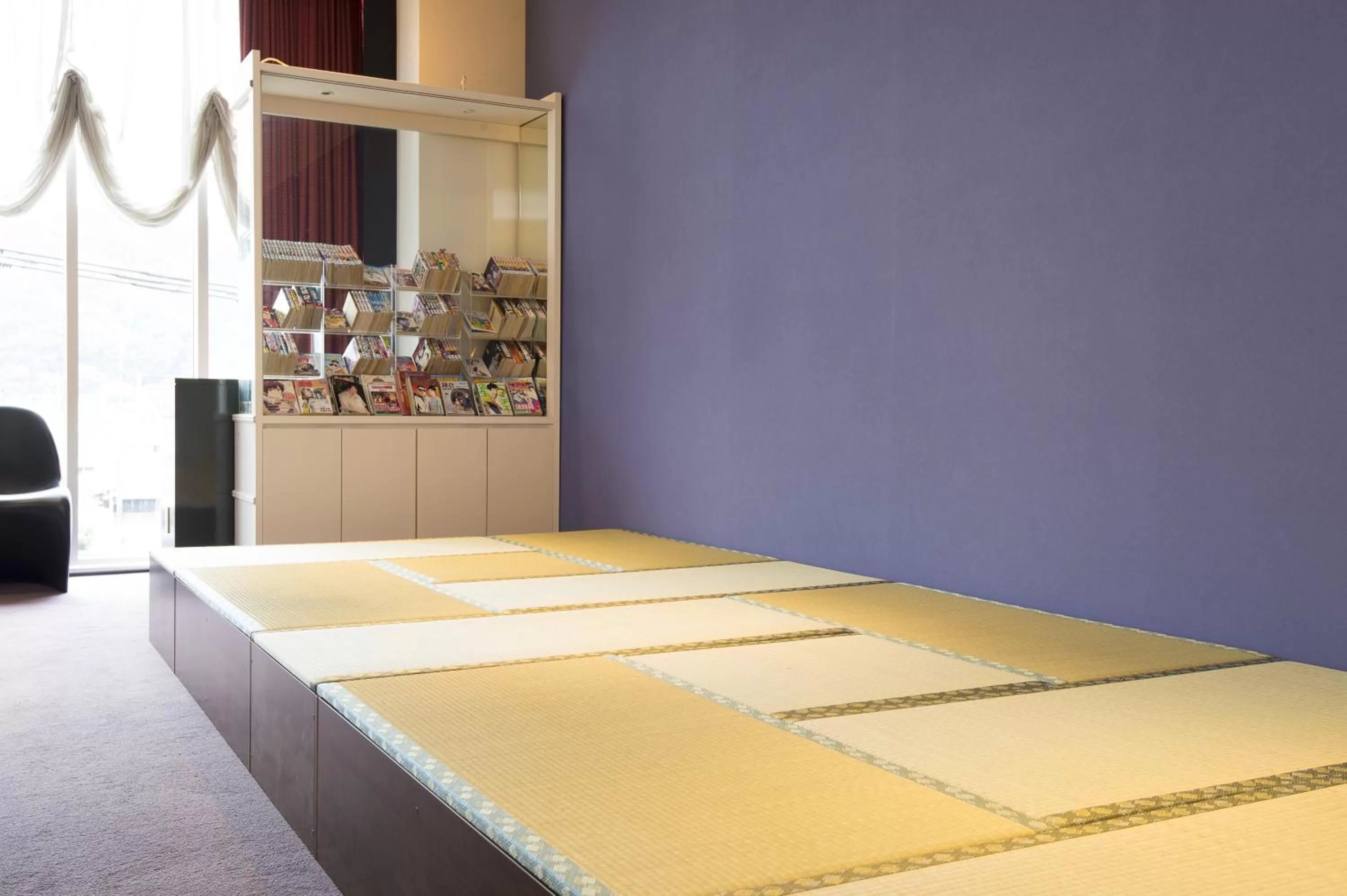 Communal lounge/ TV room, Bed in KAMENOI HOTEL Beppu