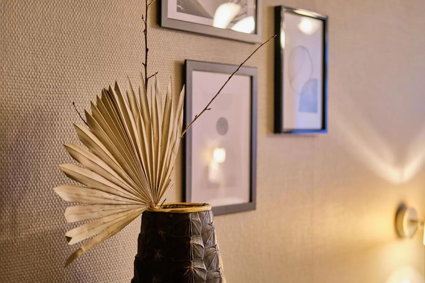 Decorative detail in Hotel Roter Hahn